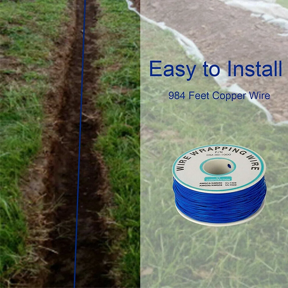 Underground Wireless Electric Dog Fence Pet Containment System Shock Collars US