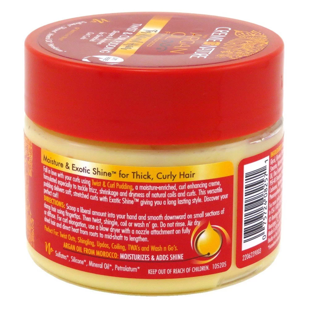 Creme Of Nature Argan Curls Pudding Perfection Enhancing Creme, 11.5 Oz., Pack of 3