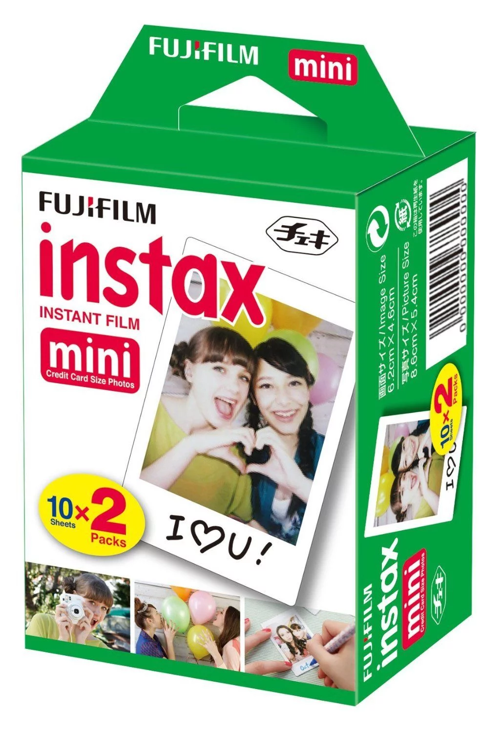 Fujifilm Instax Mini Instant Film (30 Twin Packs, 600 Total Pictures)