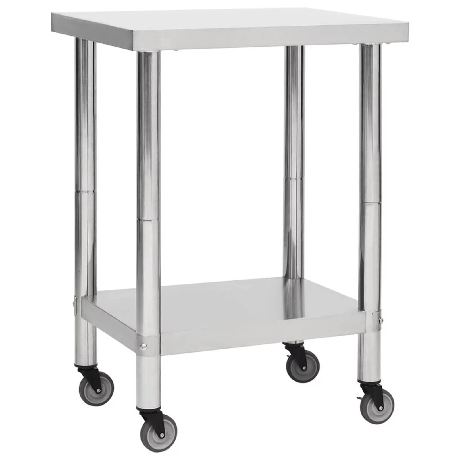 Andoer parcel,X 33.5 Inches X 17.7 X Inches (l X 17.7 X 33.5 With And Wheels Restaurant Commercial 23.6 Steel Kitchen Pre (l X W Commercial 23.6 X W X H) Table Patio Table With Wheels Kitchen Pre And