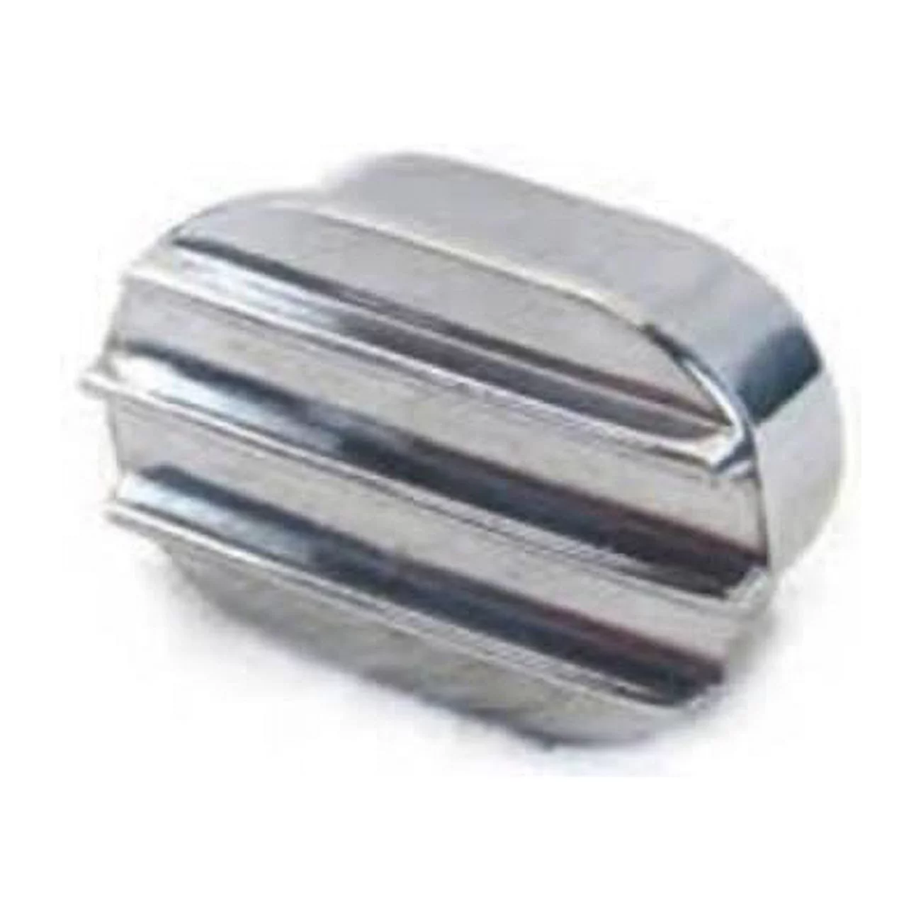 Bous Performance E41601P 2.5 x 3.5 in. Finned Valve Cover Breather, Polished