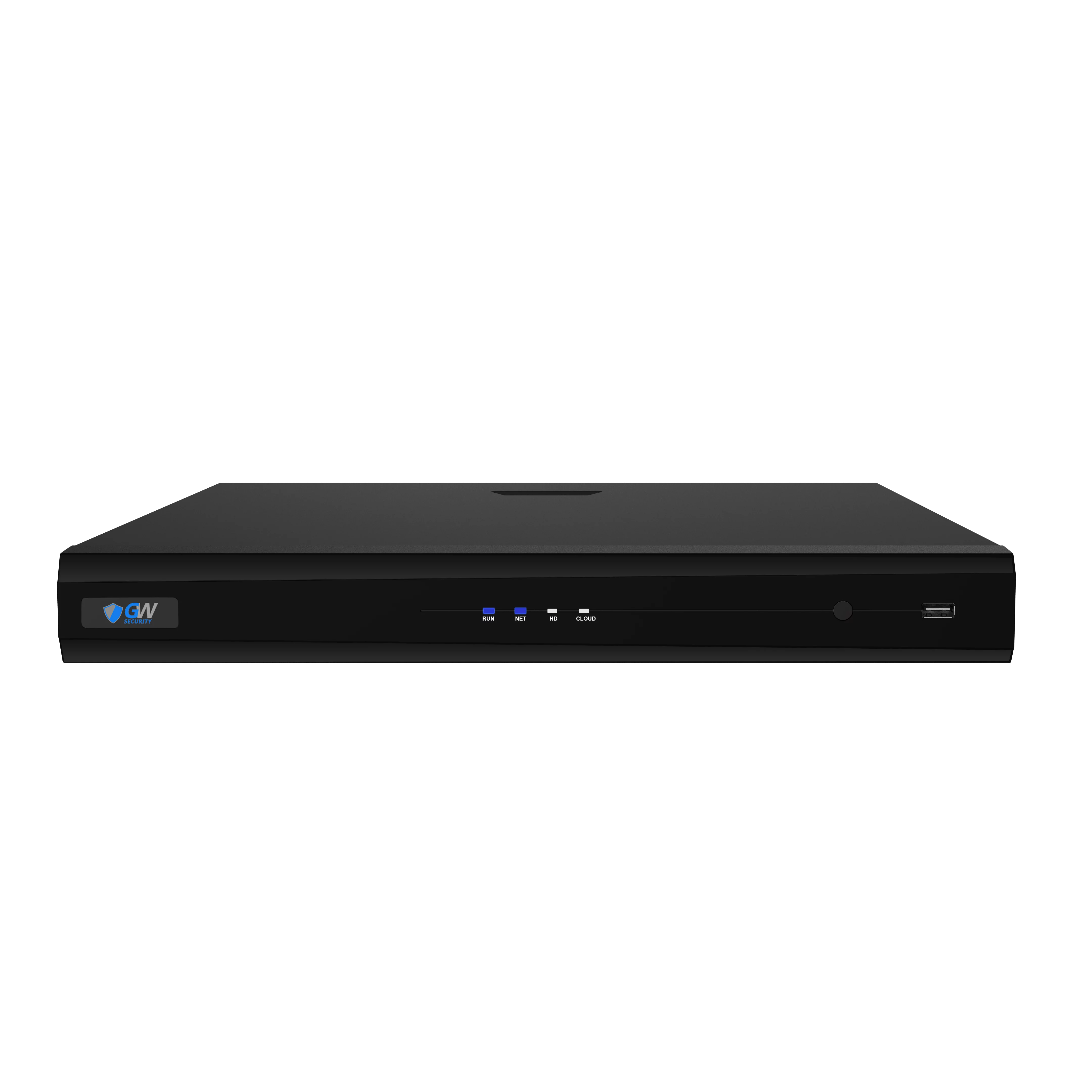 GW Security 16 Channel 12-Megapixel Standalone NVR 4K (3840x2160) H.265 Network Video Recorder 12MP/8MP/5MP IP Camera @ 30fps Realtime, HDD Not Included (Supports 2 SATA, up to 20TB Hard Drive)