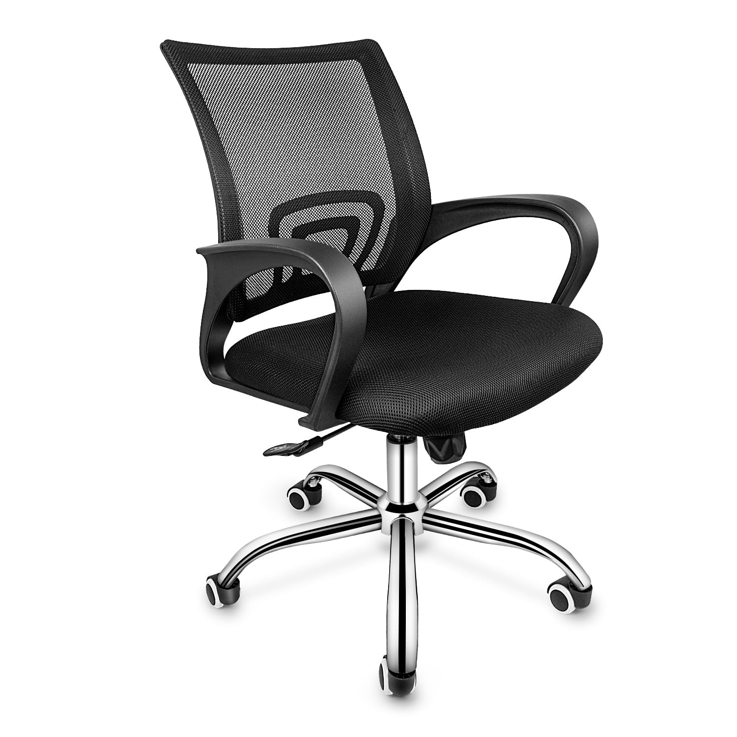 Office Lumbar Support Ergonomic Mesh Computer Chair with Wheels
