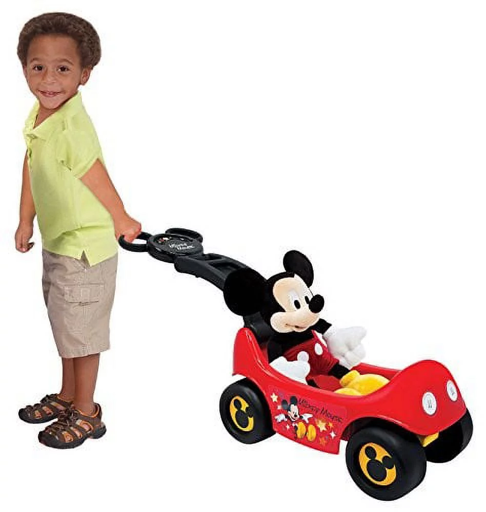 Disney Mickey Mouse Clubhouse Happy Hauler 2-in-1 Wagon/Ride-On