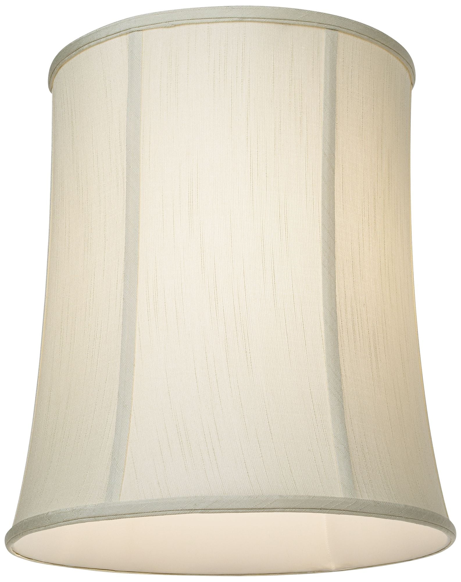 Imperial Shade Set of 2 Tall Drum Lamp Shades Cream Medium 12