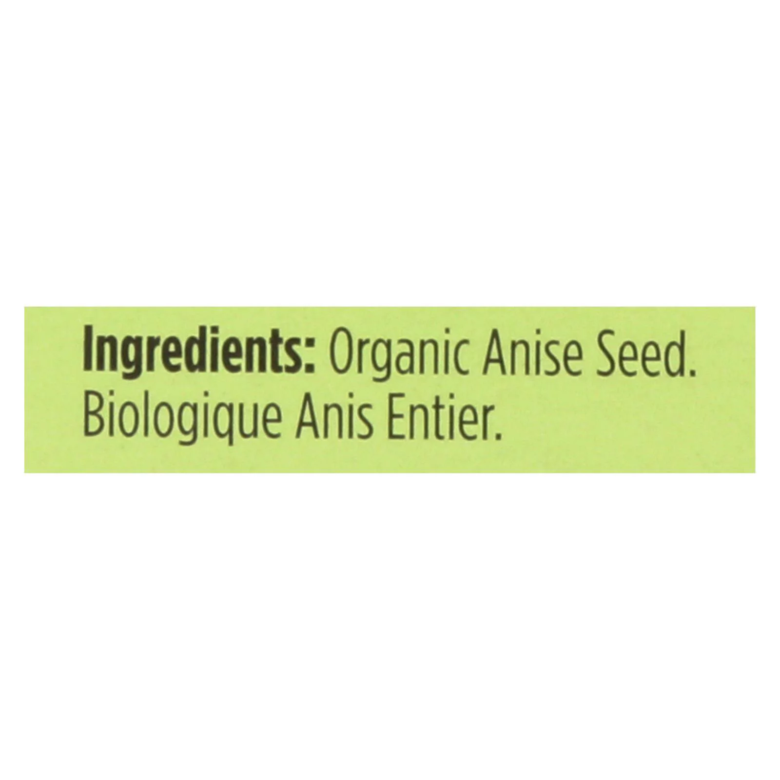 Spicely Organics - Organic Anise Whole - Case of 6 - 0.3 oz.
