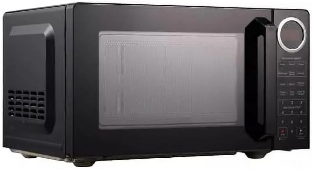 JYY 0.9 cu-ft Microwave, 900 Watts, LED Display, 10 Power Levels - Black