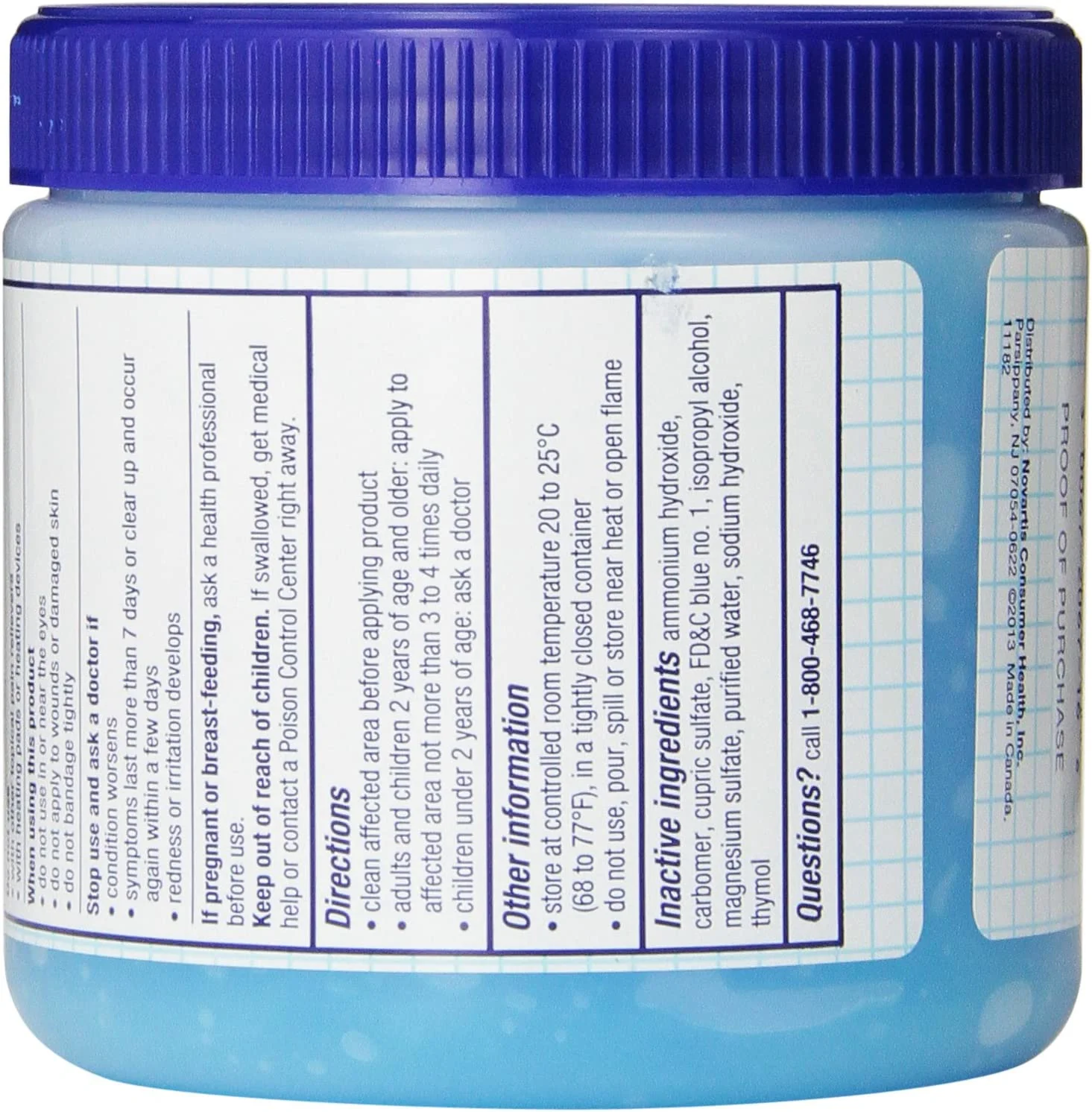 Mineral Ice Therapeutic Pain Relieving Gel, 16 Ounce Jar