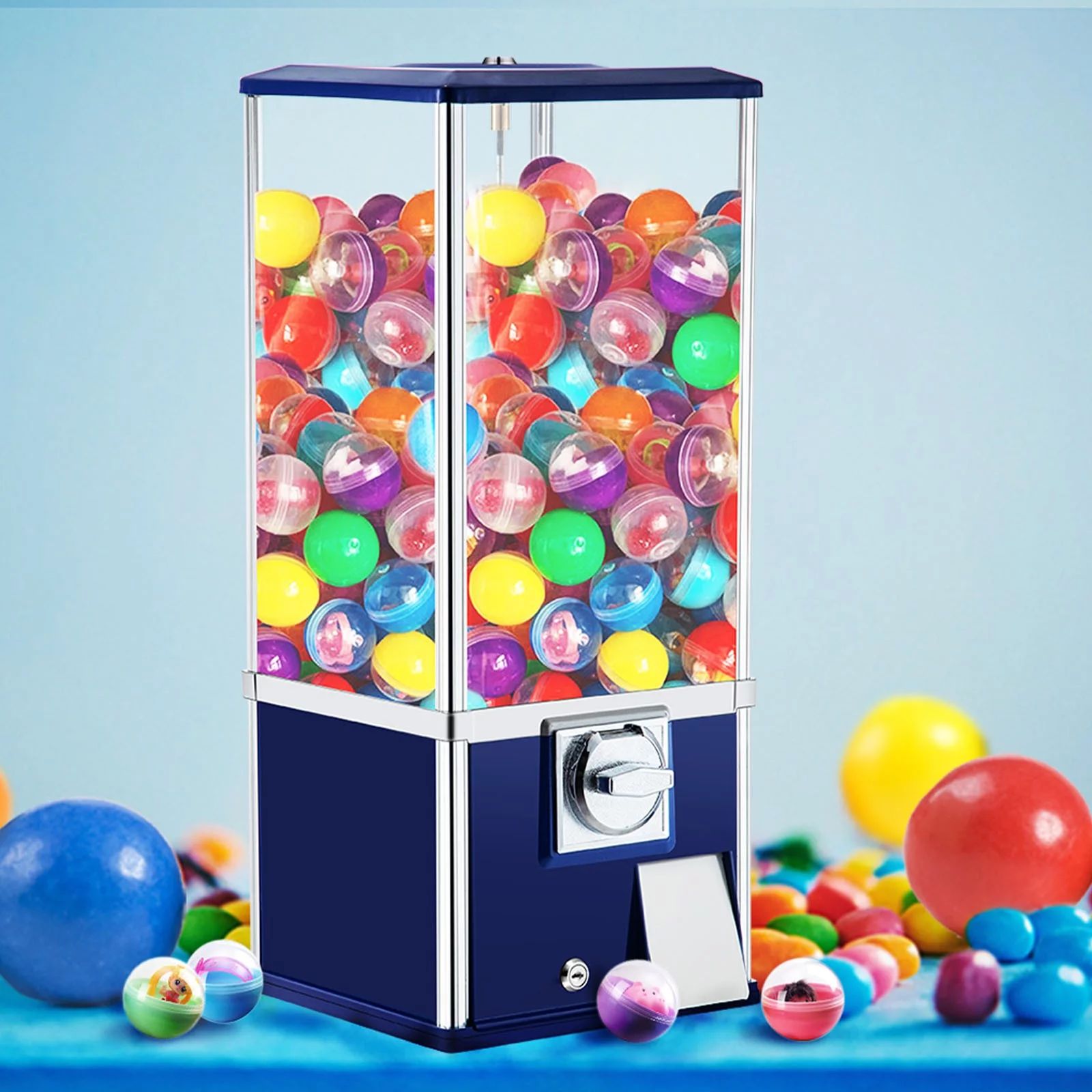BENTISM Gumball Machine Gumball Coin Bank 25.2