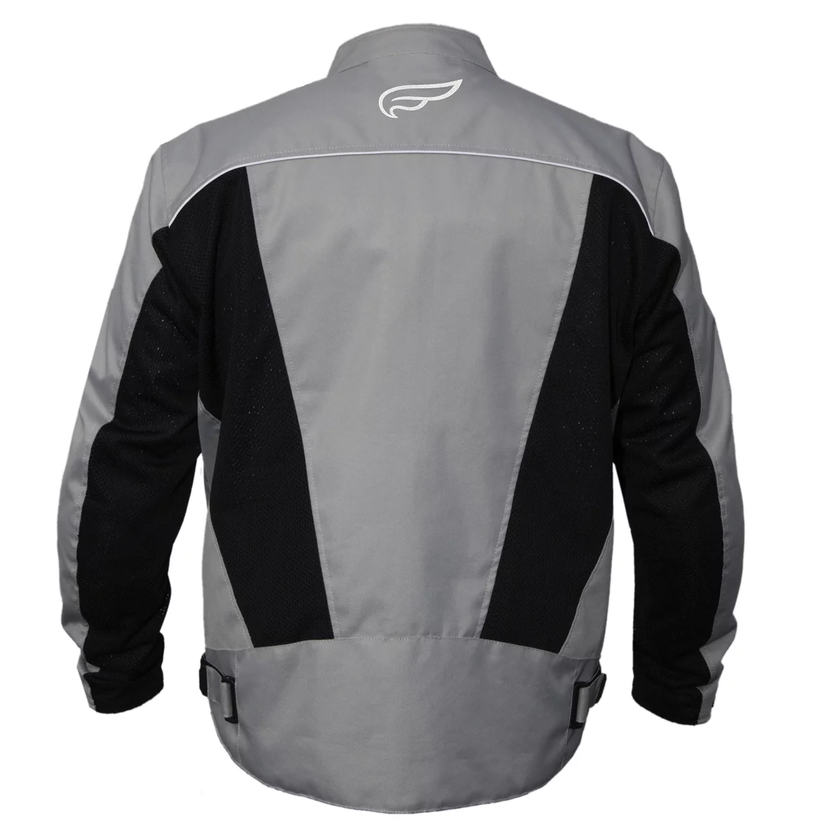 Fulmer, 5091925, Men's Cool Mesh Motorcycle Jacket with Armor - Grey/Black, X-Large