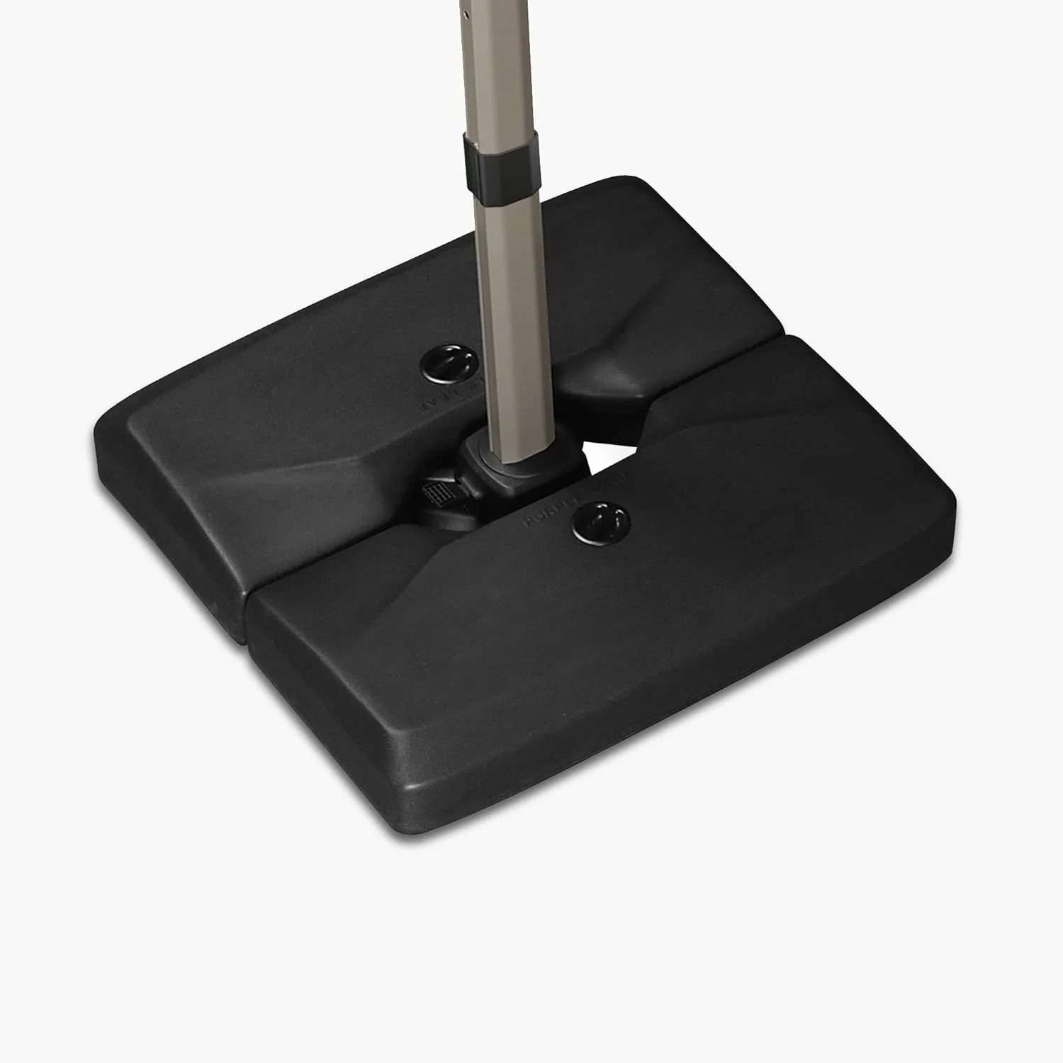 PURPLE LEAF Patio Umbrella Base Stand, Heavy Duty Outdoor Umbrella Weighted Base Water & Sand Filled, 32.6'' × 33.5''