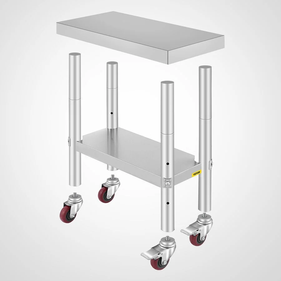 Stainless Steel Kitchen Work Table, 24