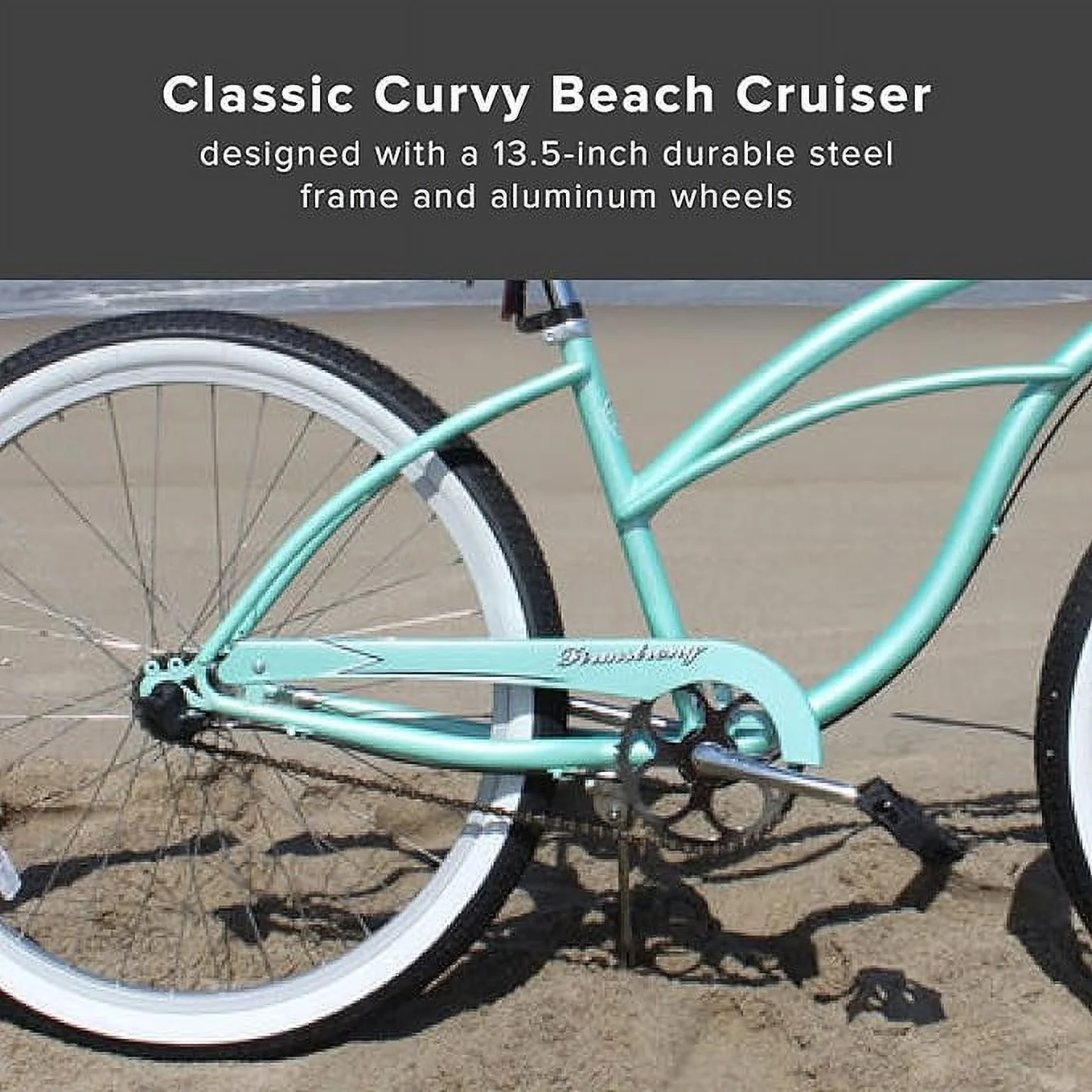 Open Box Firmstrong Urban Beach Cruiser Bicycle 24