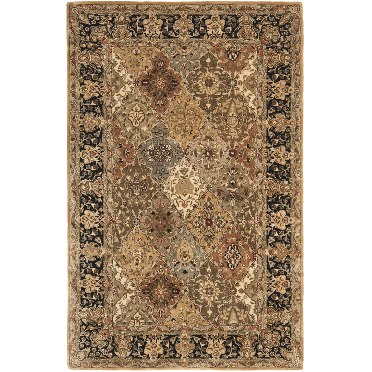 SAFAVIEH Persian Legend PL510A Light Green / Black Rug