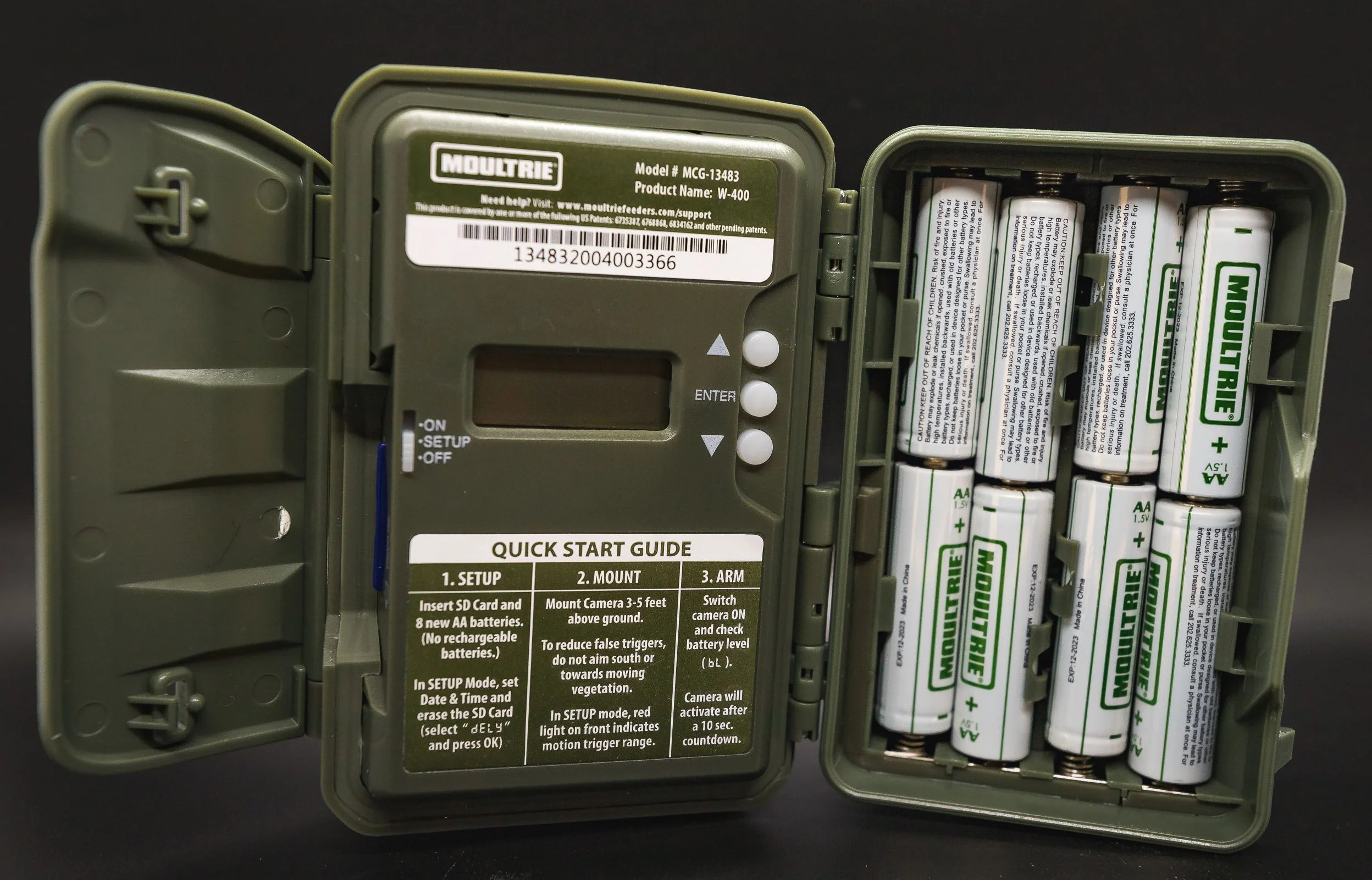 Moultrie W400 Infrared Hunting Trail Camera, 24 Megapixels