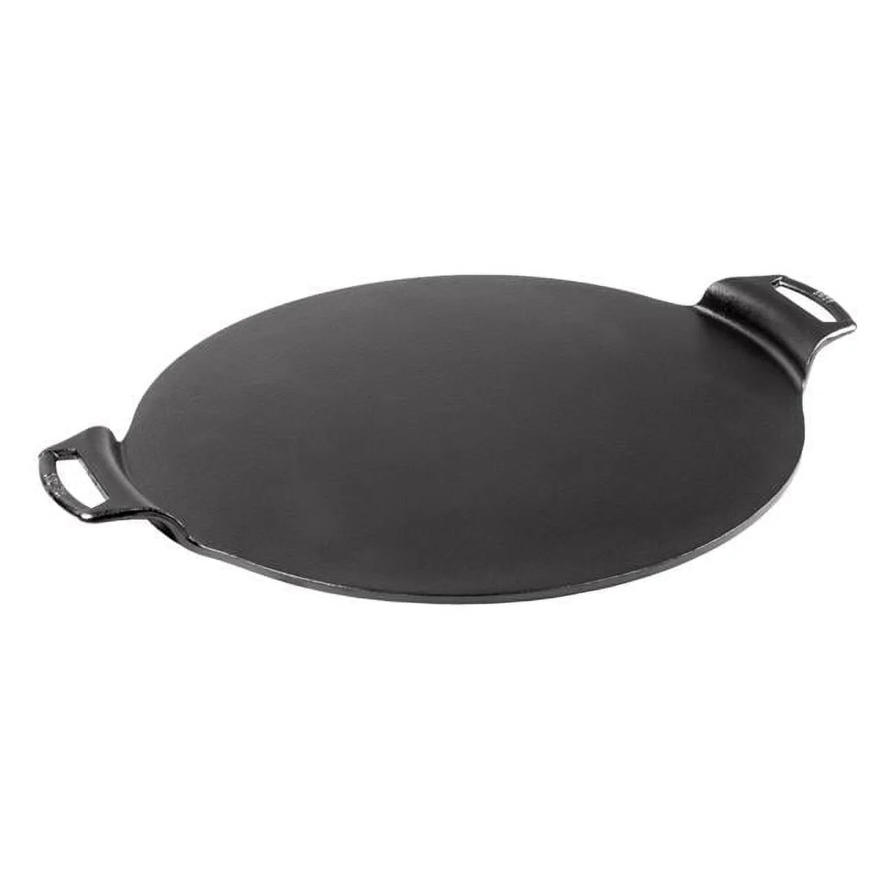 Lodge  15 in. Pre-Seasoned Cast Iron Pizza Pan, Black - Pack of 2