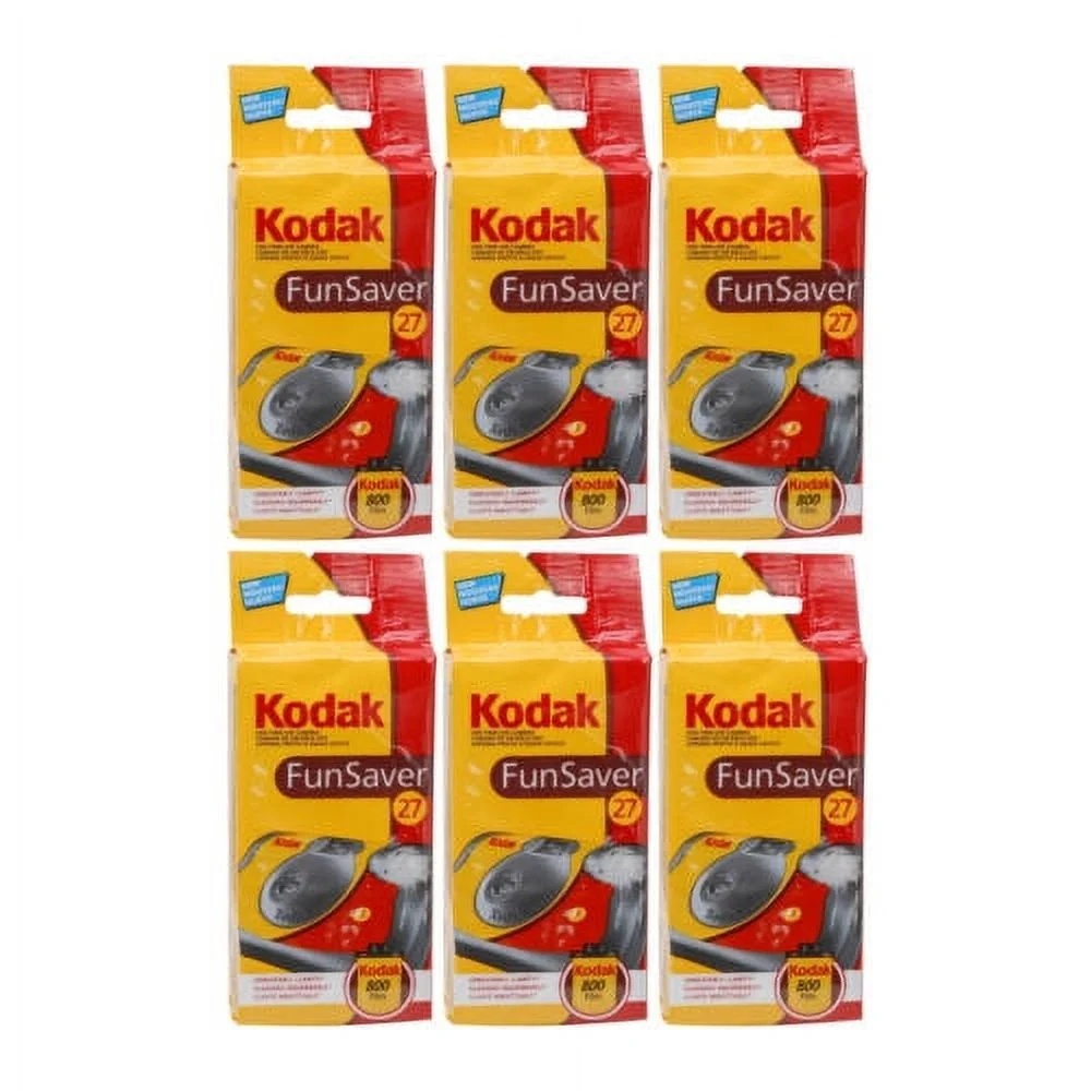 Kodak Fun Saver Single Use Camera (6-Pack)