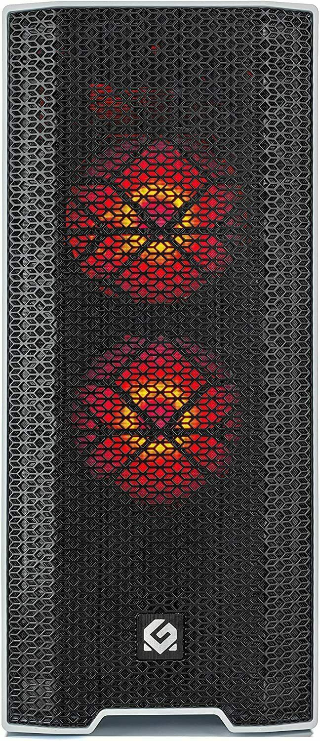 Skytech Blaze 3.0 Gaming PC Desktop – Intel i5-10400F, RX 6600XT, 1TB NVME, 16G DDR4 3200, AC Wi-Fi, Windows 10 Home 64-bit, White