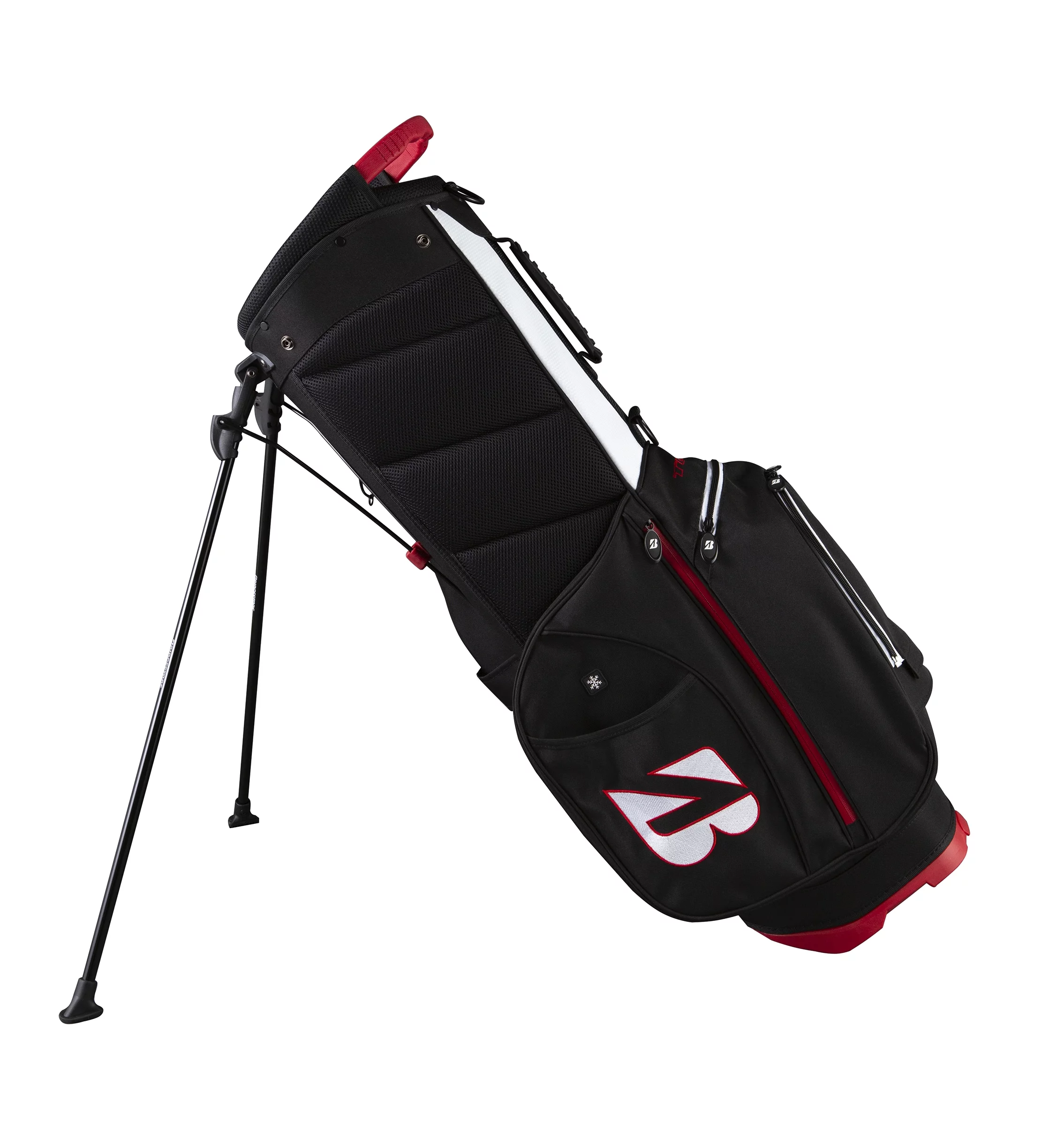 Bridgestone 14-Way Stand Golf Club Bag, Black