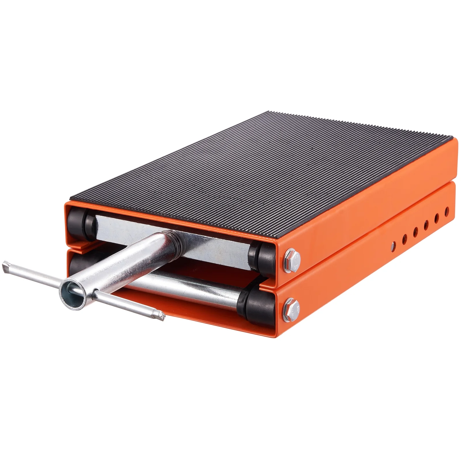 SKYSHALO Motorcycle Scissor Jack Lift 1100 lbs Wide Deck Hoist Stand for ATVs Bike