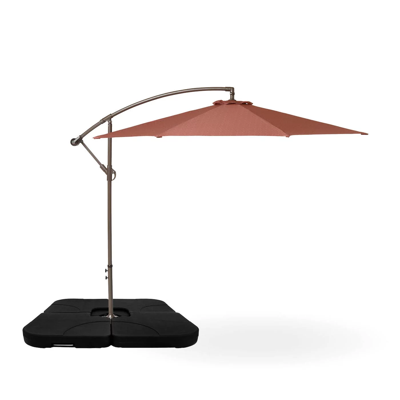 Backyard Expressions 4Pcs Offset Umbrella Base Water&Sand Filled Umbrella Base for Cantilever Offset Patio Umbrella