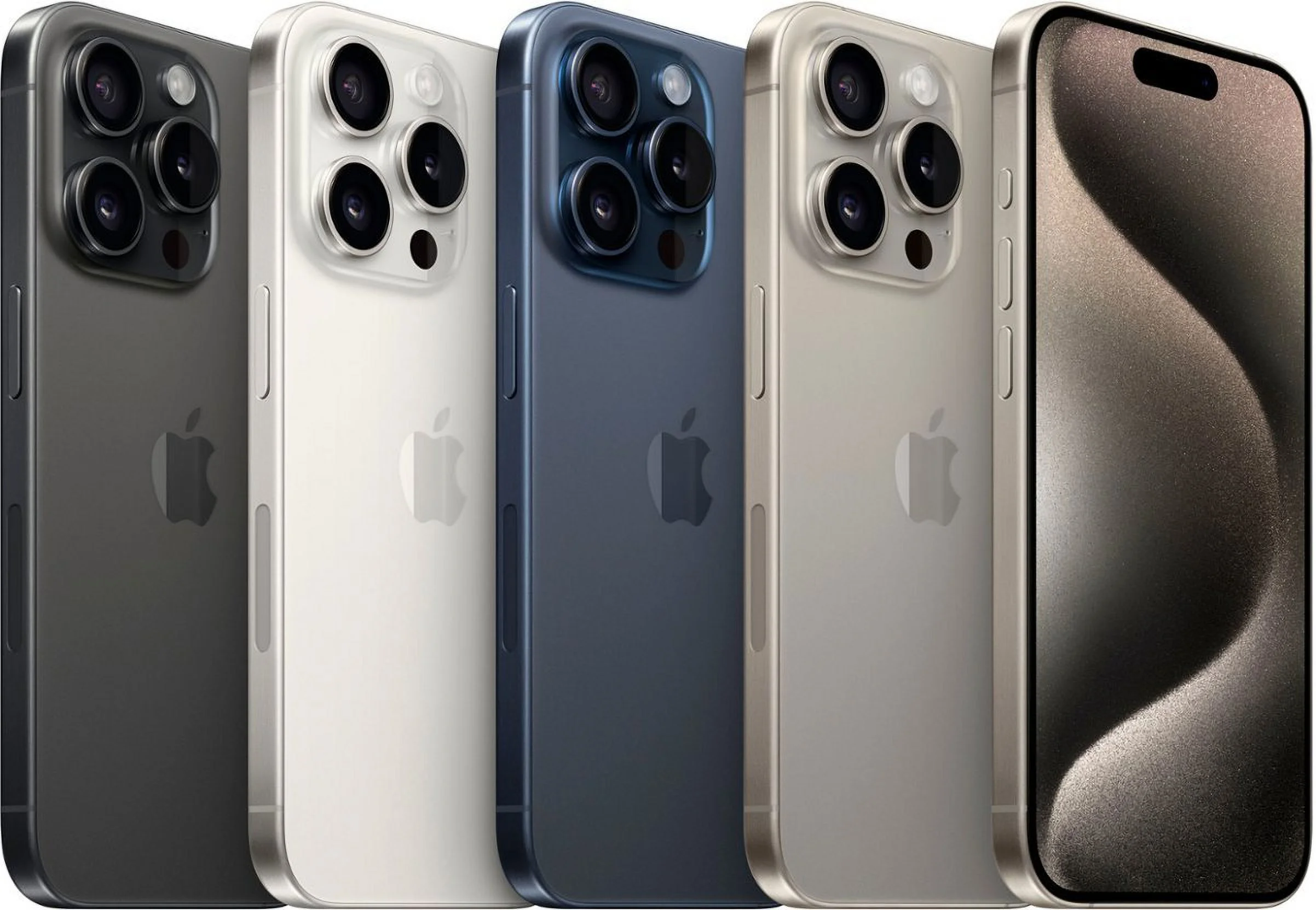 Restored Apple iPhone 15 Pro Max 1TB (AT&T) Natural Titanium MU6H3LL/A Excellent Condition
