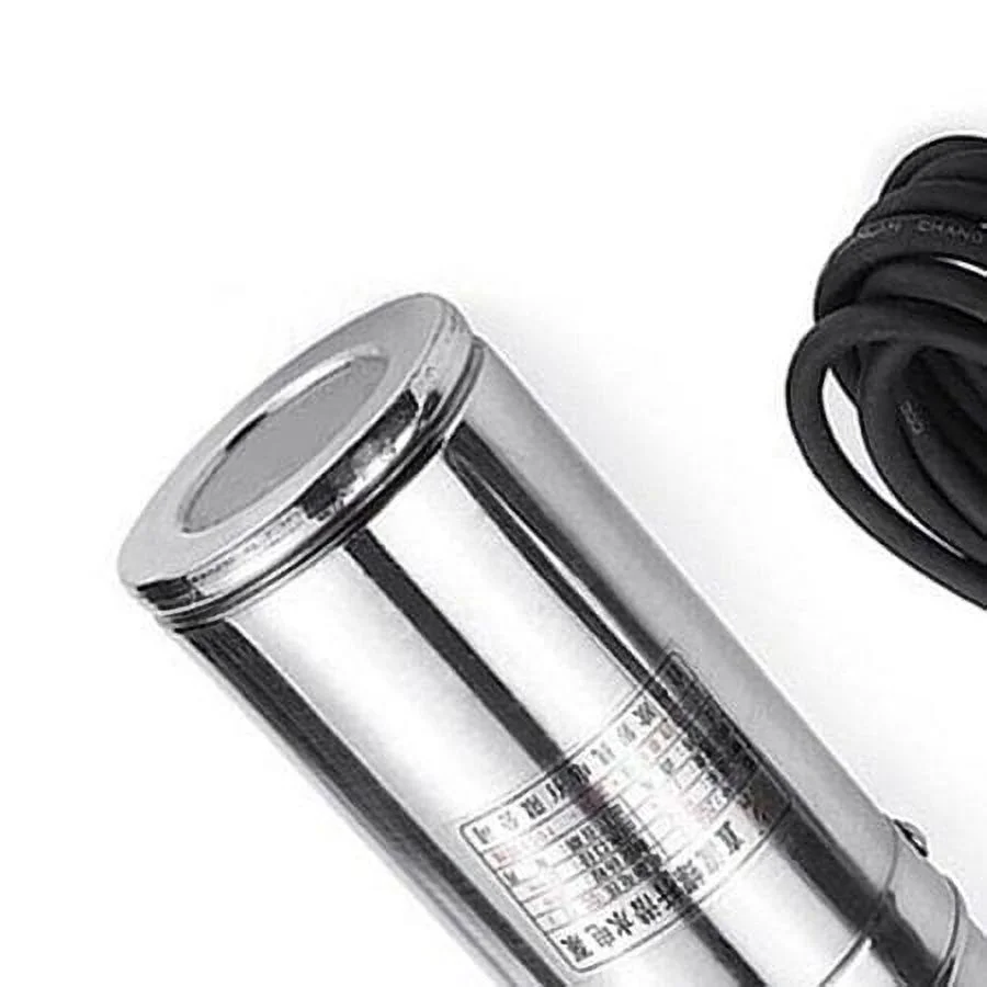Pump Electric Deep Well Solar Submersible Water Pump DC12V Farm Ranch Well Water Pump DC Solar Deep Well Hole Power Water Pump Stainless Farm Submersible Power Pump Submersible Deep Well Water Pump