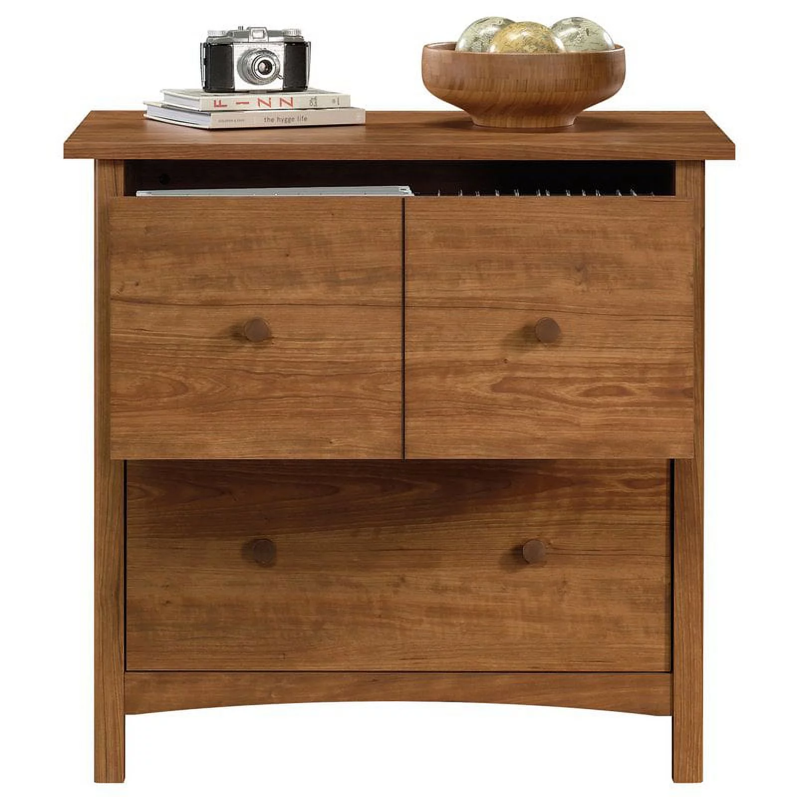 Sauder Union Plain Lateral File, Prairie Cherry Finish