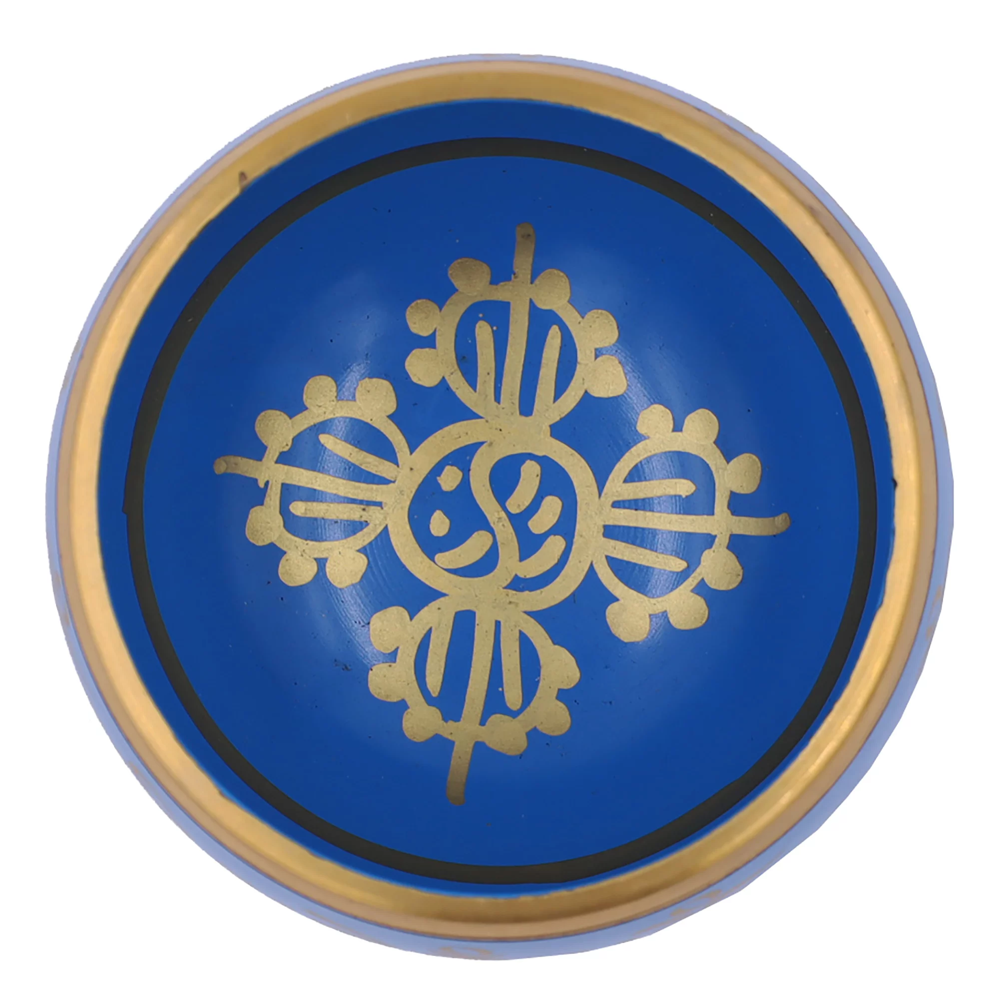 Tibetan Meditation Om Mani Padme Hum Singing Bowl Set (Turquoise)