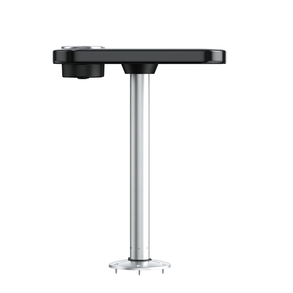 Glossy Black - Non-lit Cocktail Boat Table Systems
