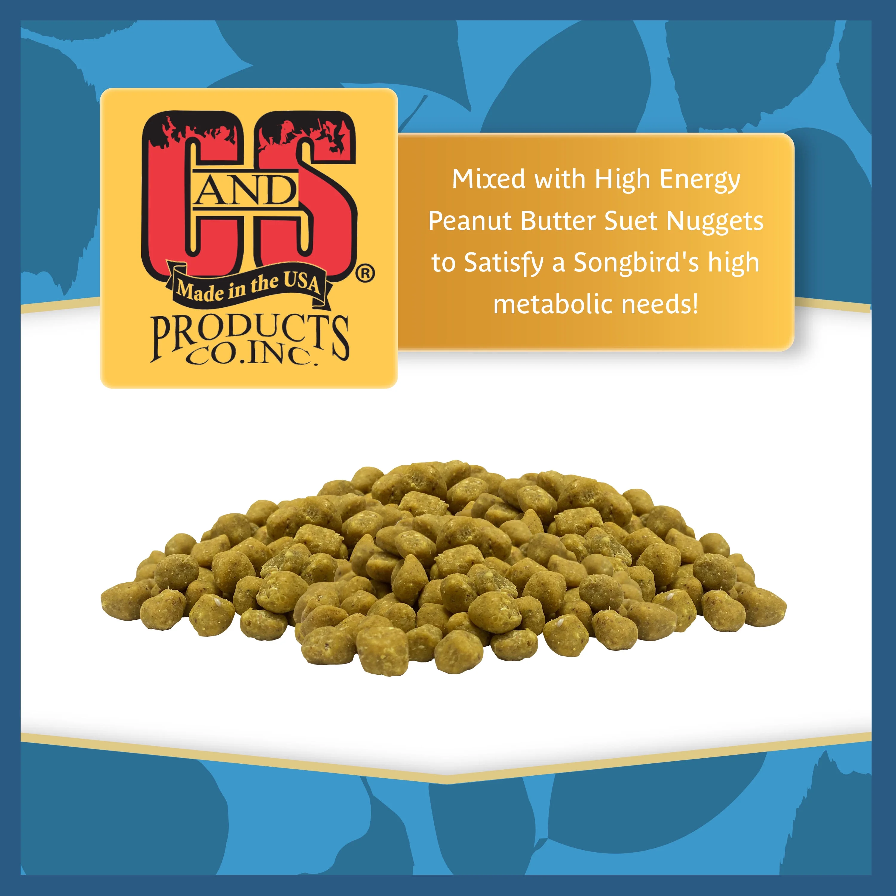 Pennington, High Energy, Peanut Butter Delight Dry Wild Bird Food Mix, 5 lb., 1 Pack, Dry