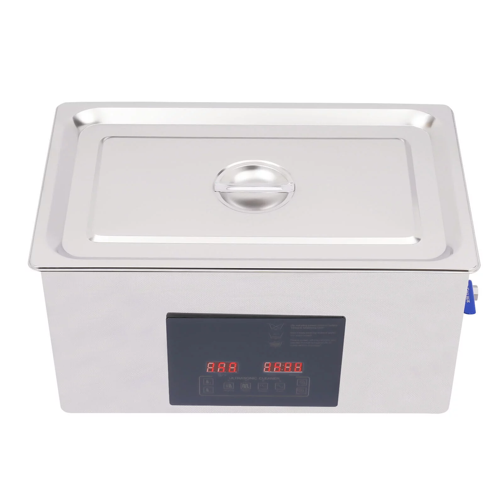 Commercial 10L 22L Ultrasonic Cleaner Industry Double Frequency Jewelry Glasses 0-80℃/0-176℉