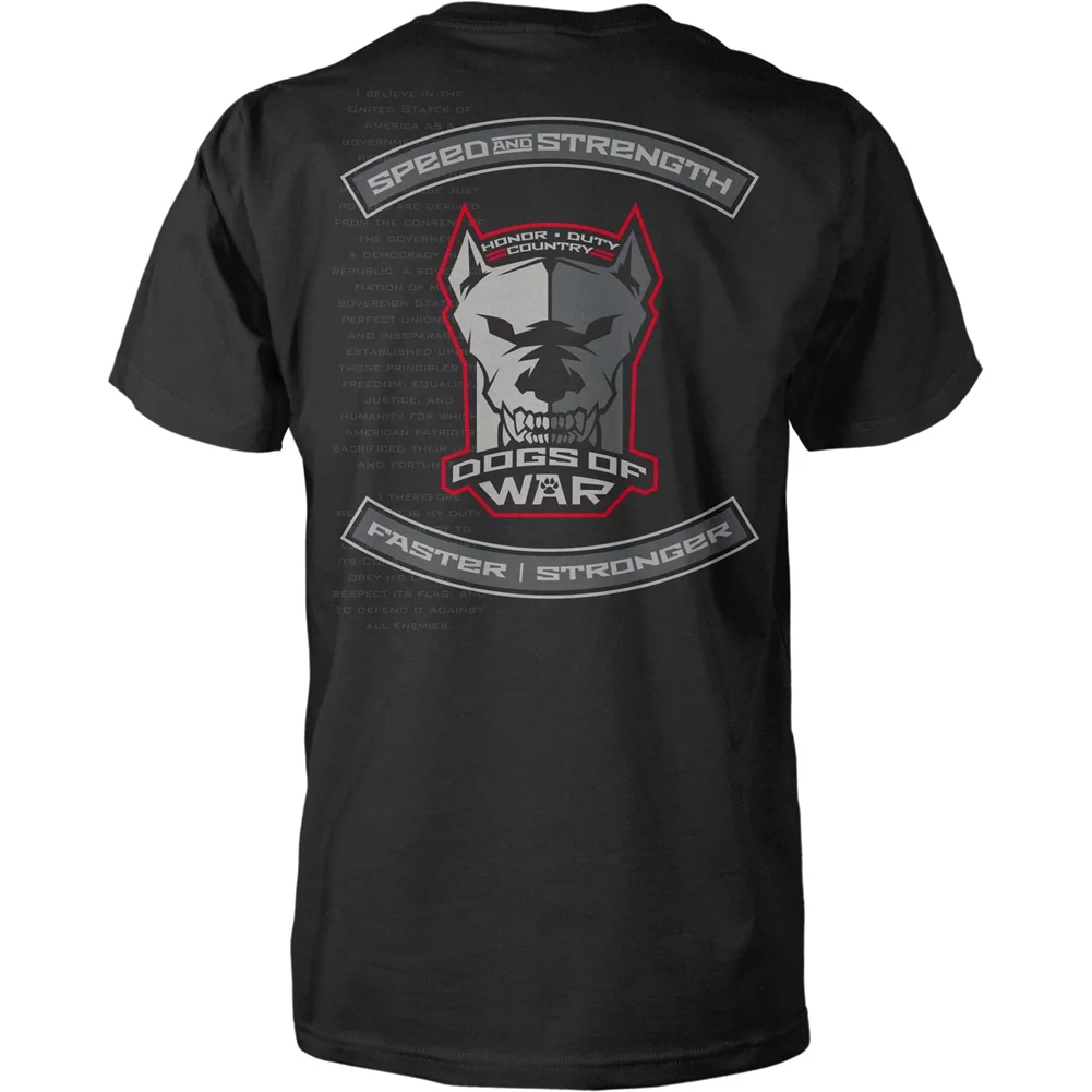 Speed & Strength Dogs of War Mens T-Shirt Black MD