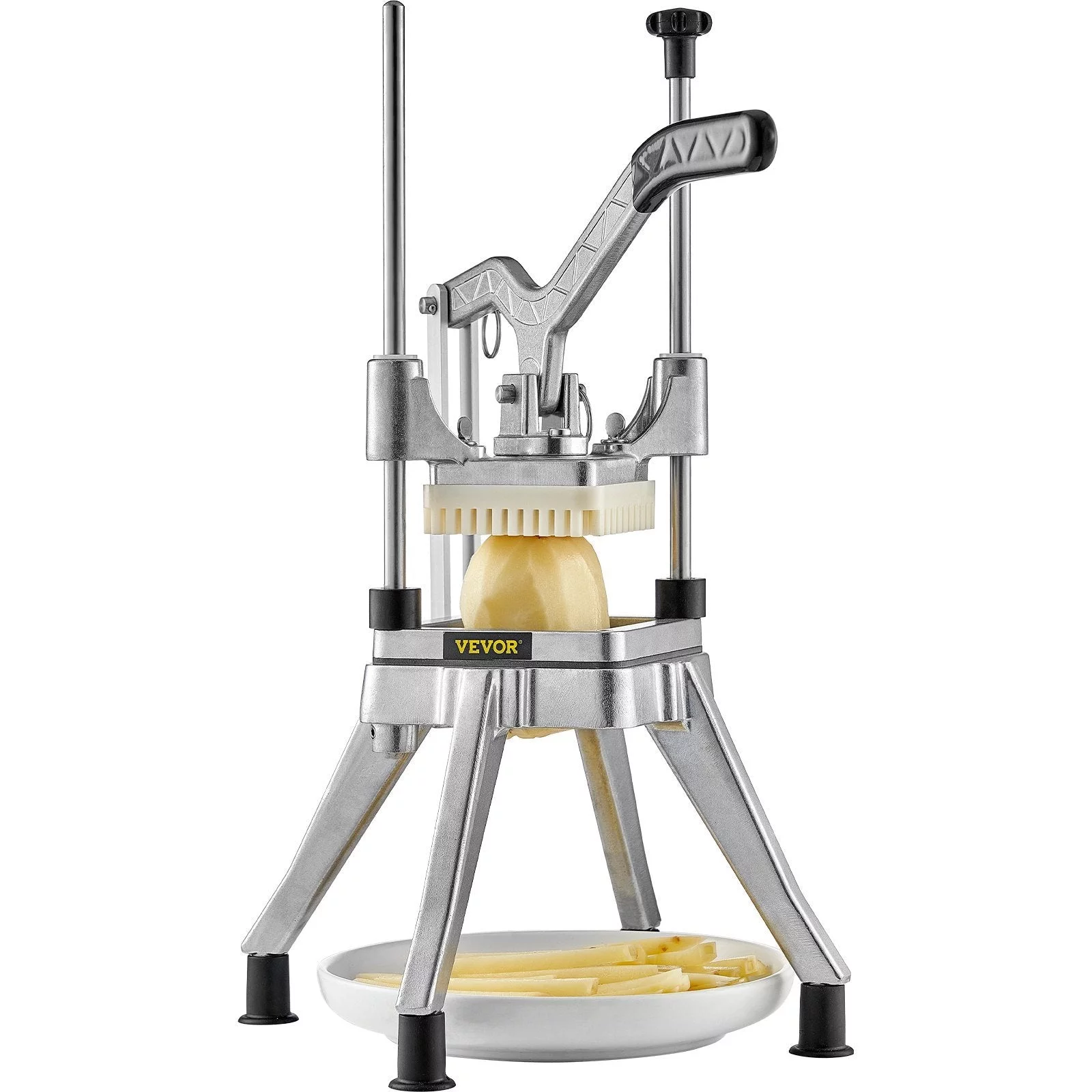 Commercial Vegetable Chopper with 4 Blades Fruit Dicer Cutter