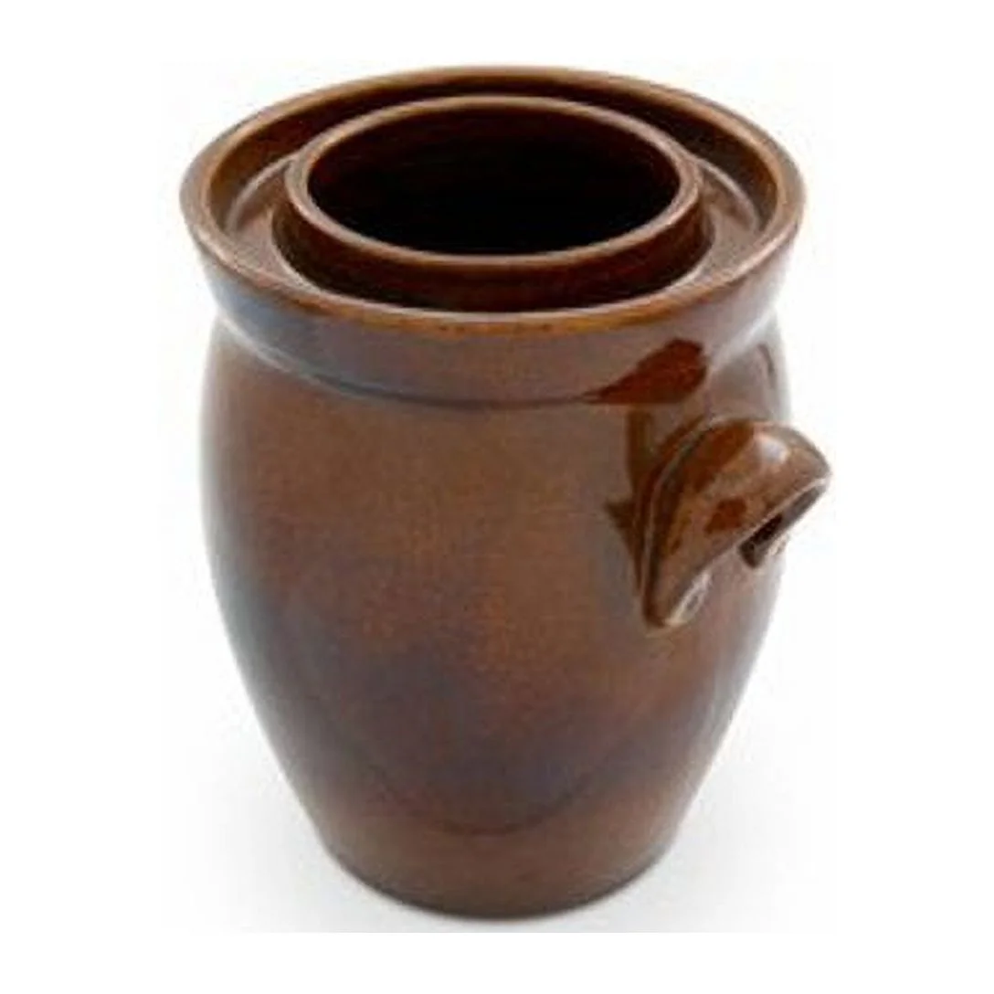 16 L (4.2 Gal) K&K Keramik German Made Fermenting Crock Pot , Kerazo F2