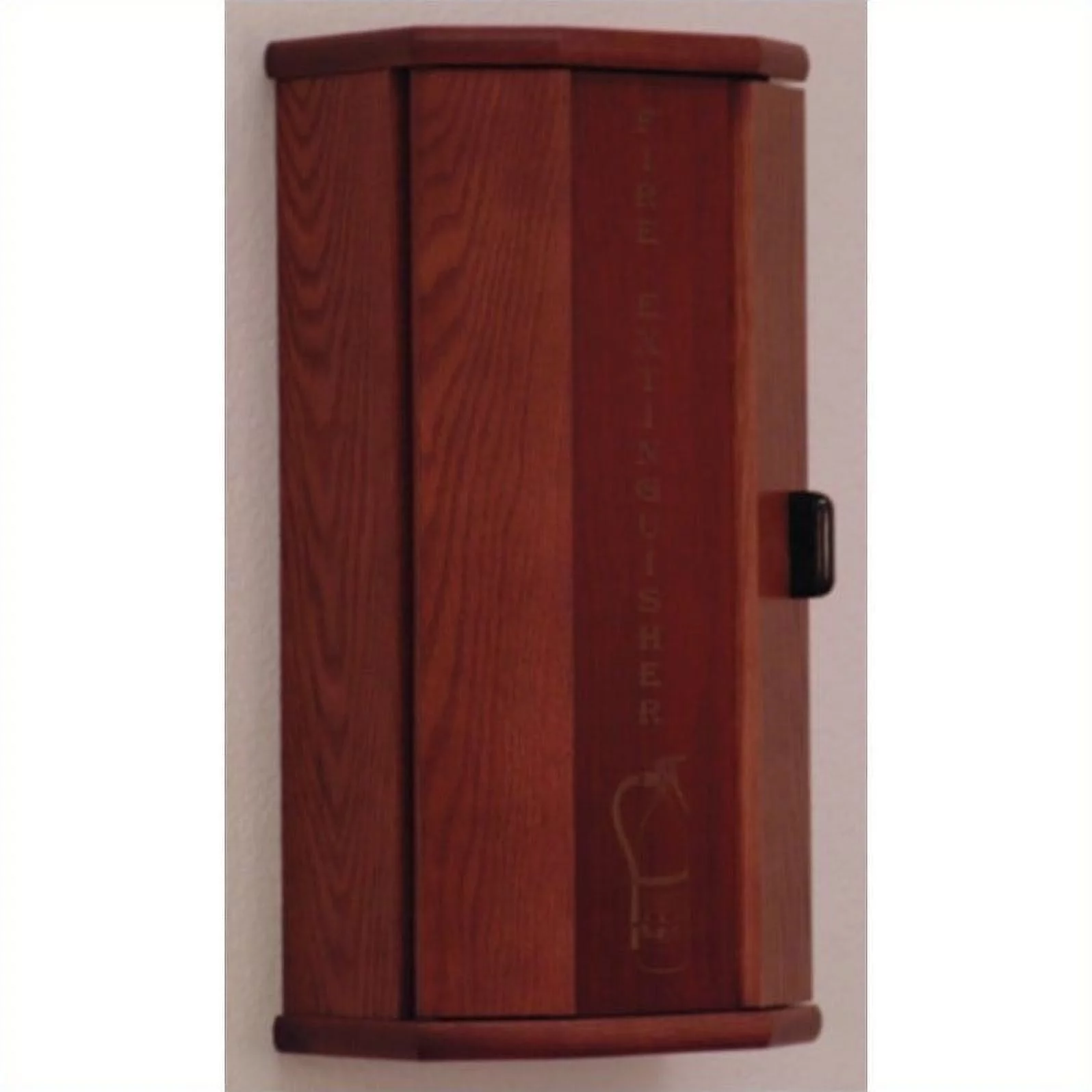Pemberly Row Fire Extinguisher Cabinet in Mahogany