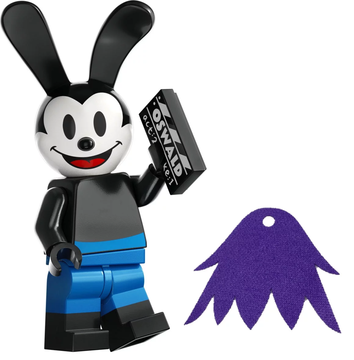 LEGO MiniFigures Disney 100 Series 3: Oswald Minifigure - 71038 With Purple Cape