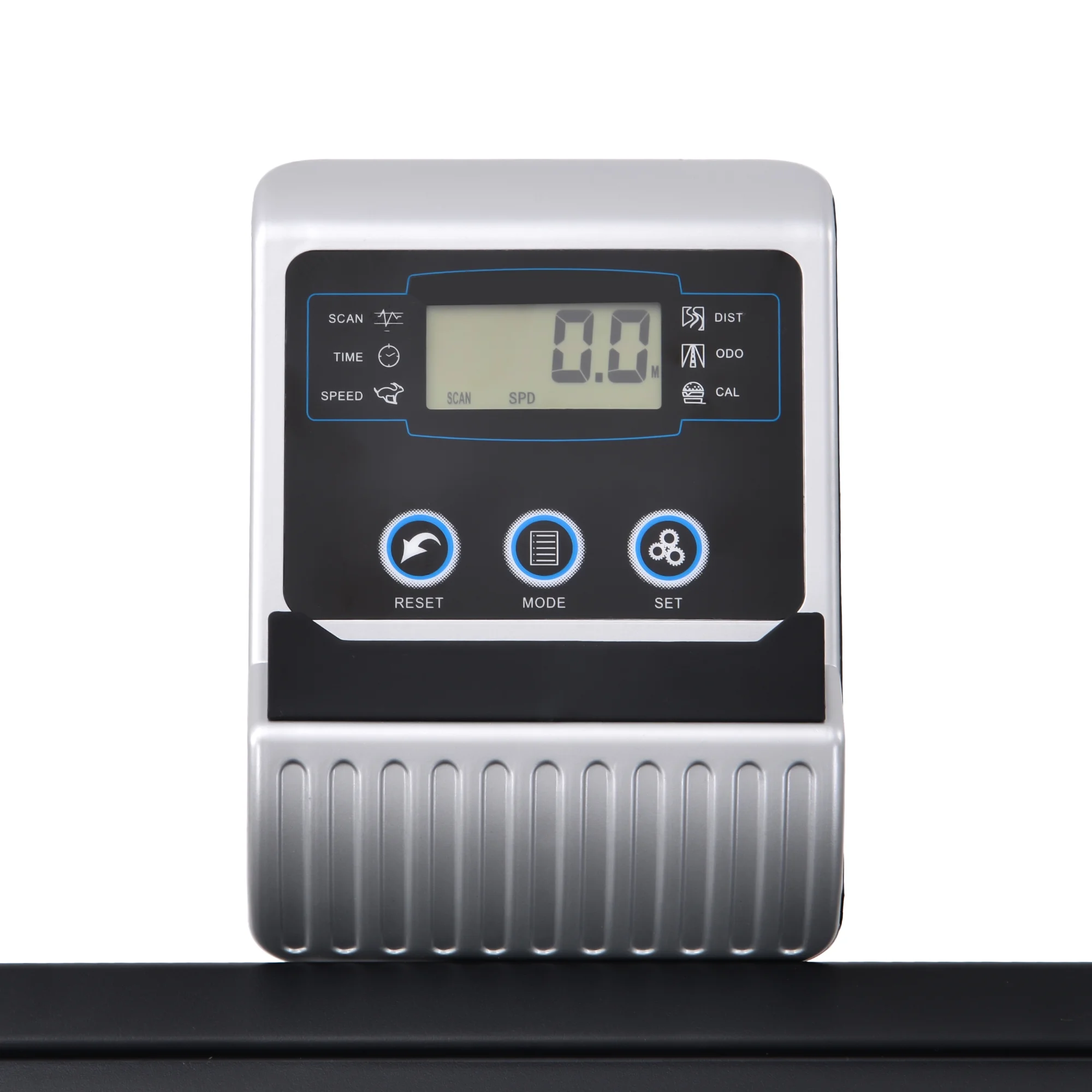 Merax 3 in 1 Exercise Bikes Folding Magnetic Upright Fitness Cycle with Desktop, Arm Resistance Bands and Extra-large Adjustable Seat