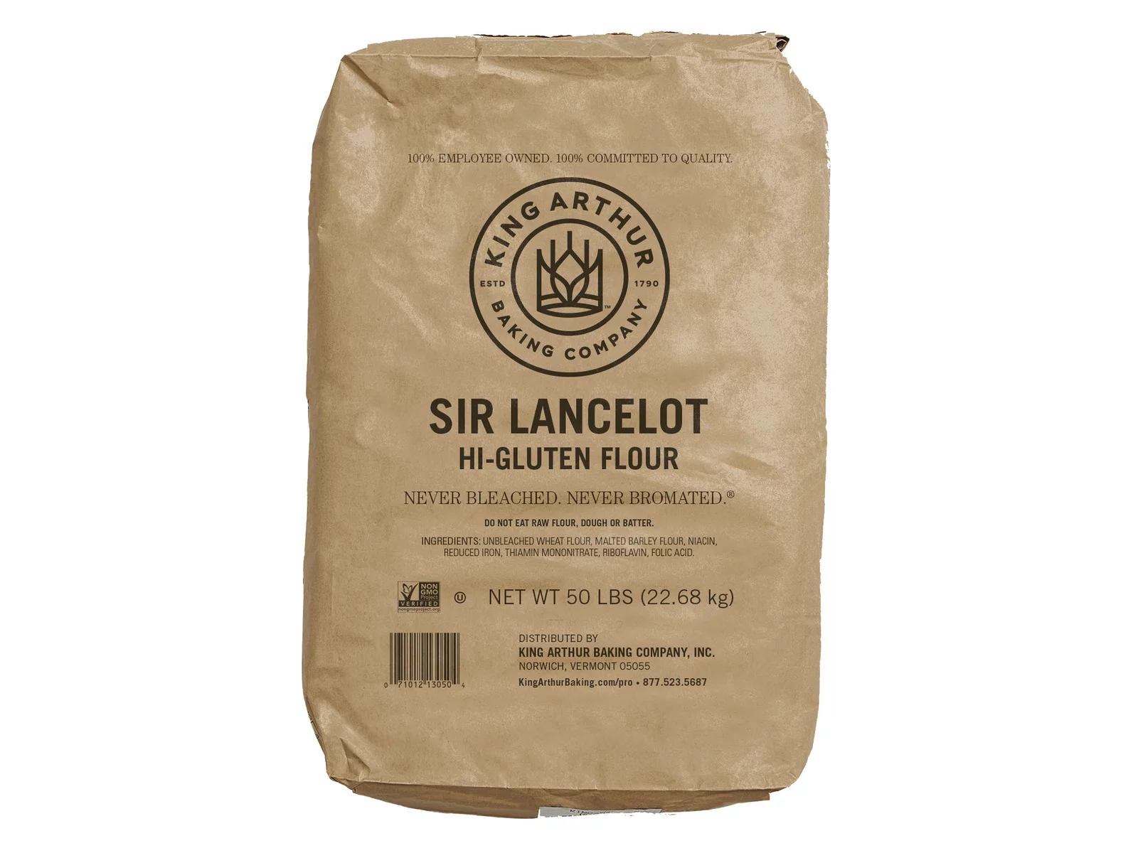 King Arthur Sir Lancelot Hi-Gluten Flour, 50 lb Bag