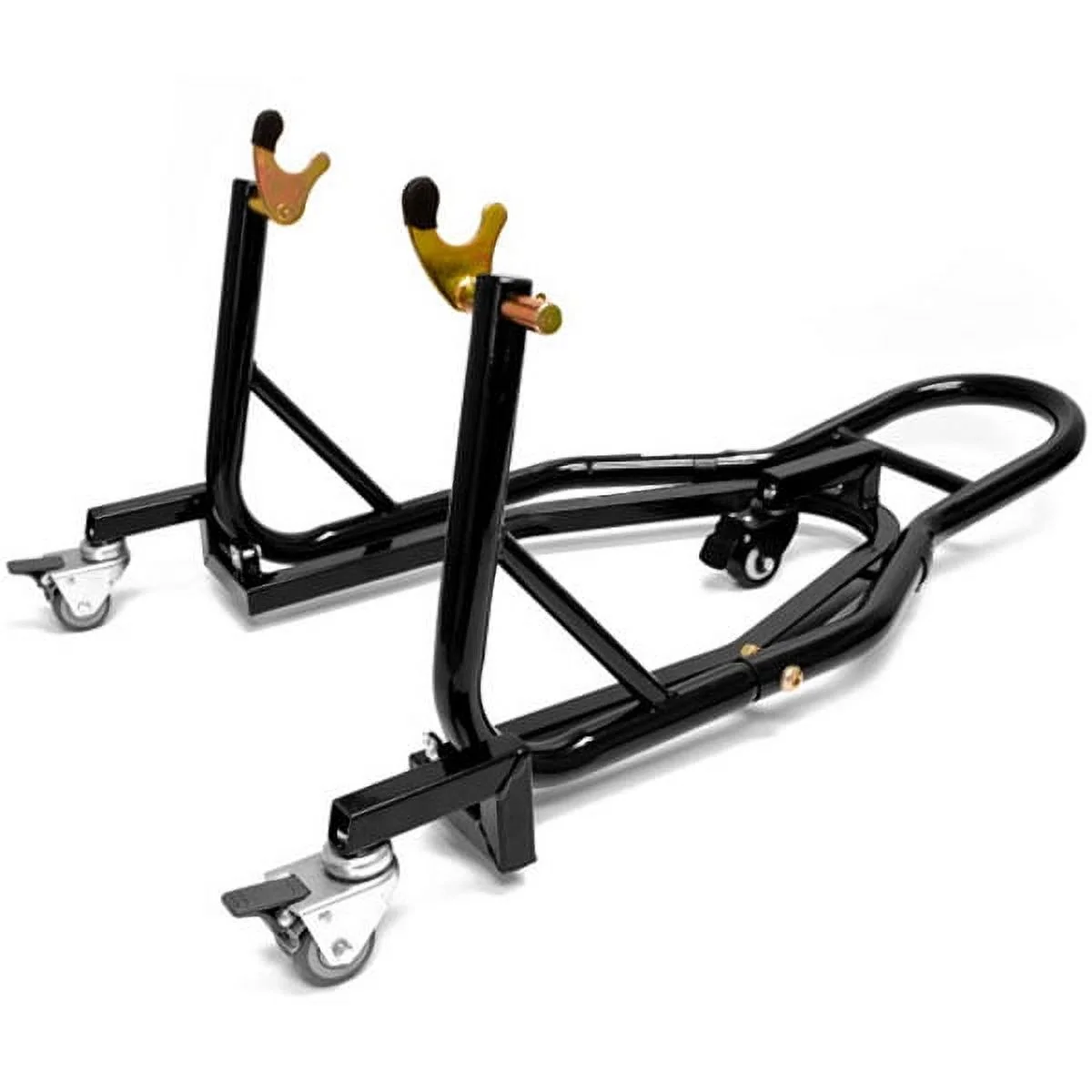 Motorcycle Trolley Rear Swingarm Lift Stand Combo Compatible with Honda CBR250R 2011 CBR 250 R
