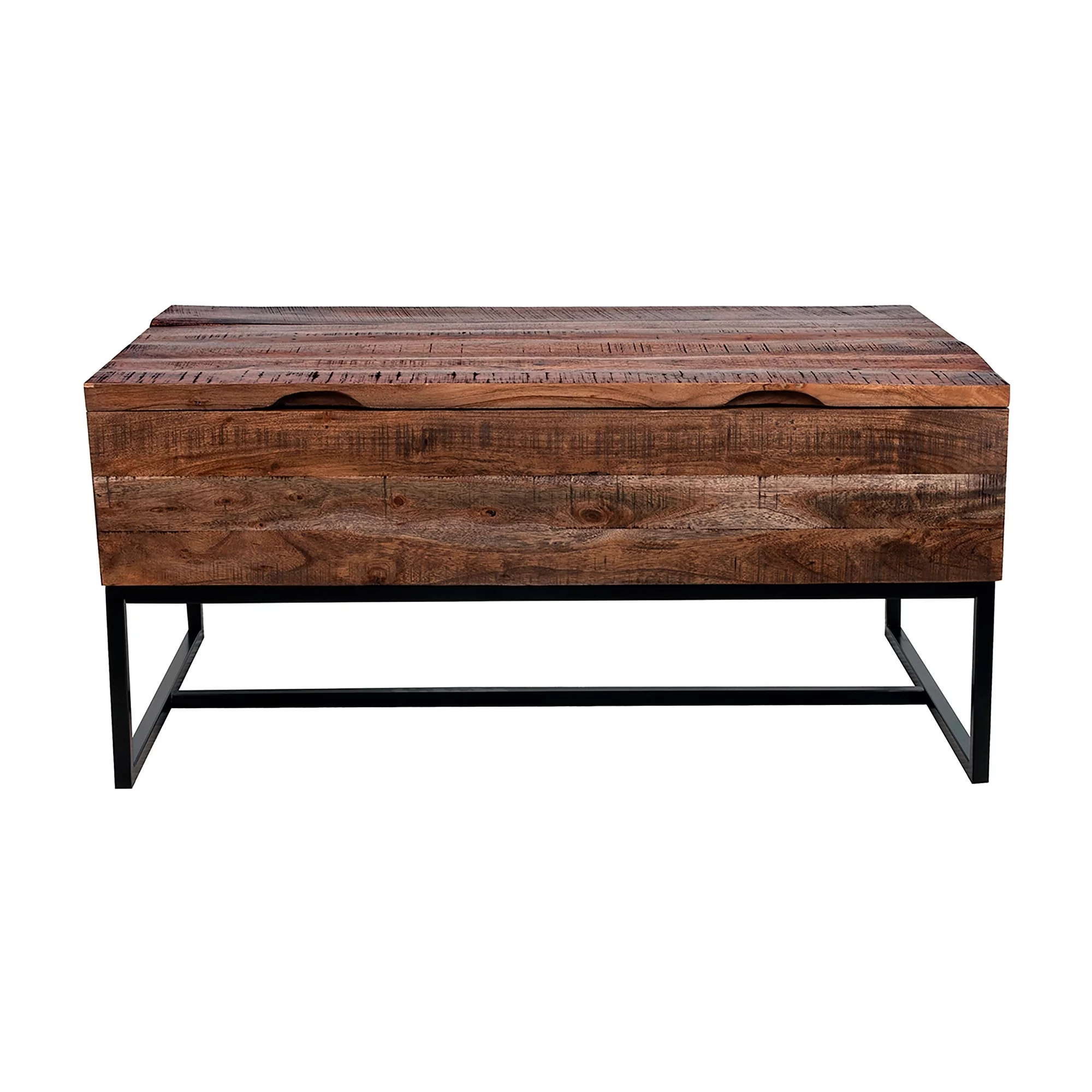 Porter Designs Lakewood Lift Top Solid Acacia Wood Coffee Table - Brown