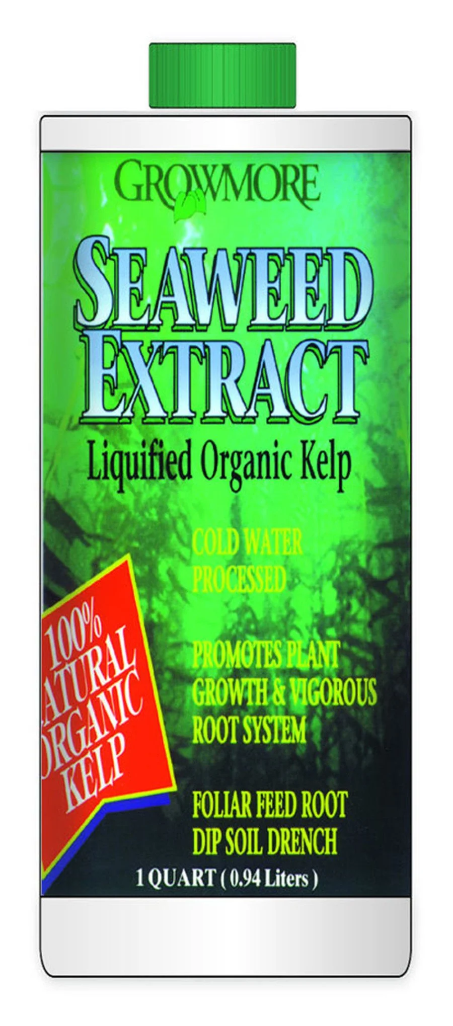 Grow More Seaweed Extract Natural Organic Kelp Liquid 0.10-0.10-0.15 16oz