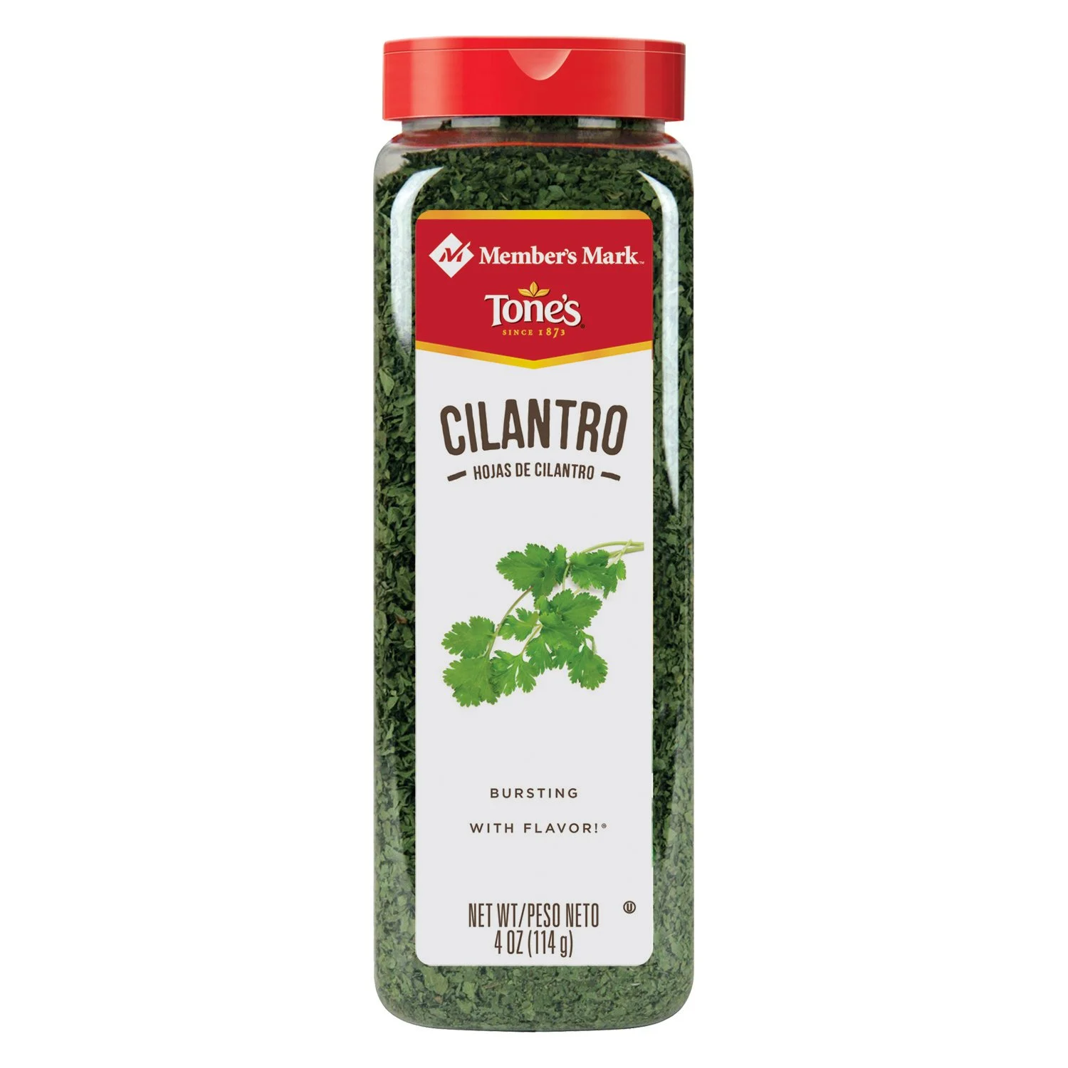 Tone's Cilantro  Seasoning Spice  4oz Container