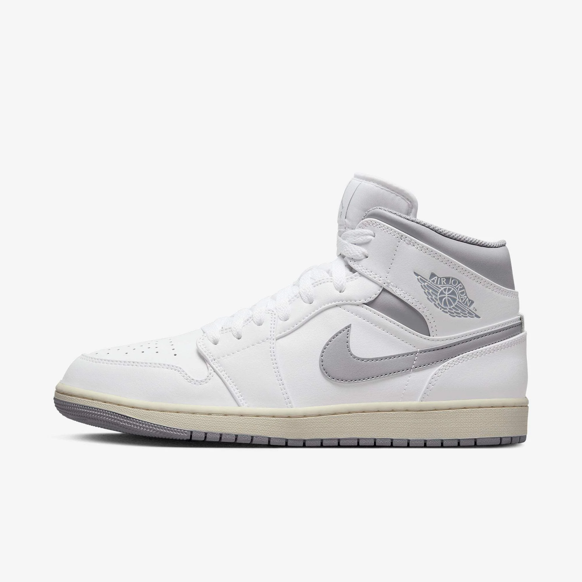 (Men's) Air Jordan 1 Mid 'Neutral Grey' (2022) 554724-135