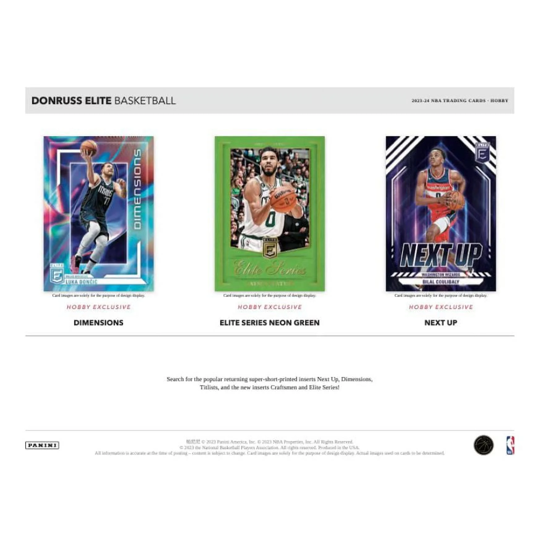 2023-24 Panini Donruss Elite Basketball Hobby Box - 48 cards, 2 autographs
