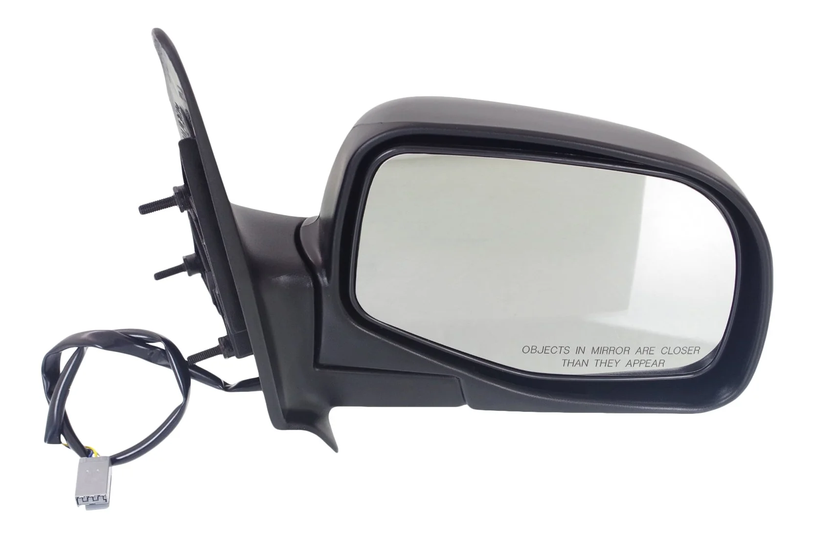 MIRROR Compatible For 1993-2005 Ford Ranger 1998-2005 Mazda B3000 Right Passenger Power Glass Textured Black