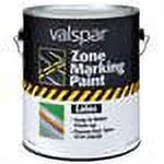 Valspar 1 Gal. Yellow Latex Traffic & Zone Marking Paint 024.0000136.007