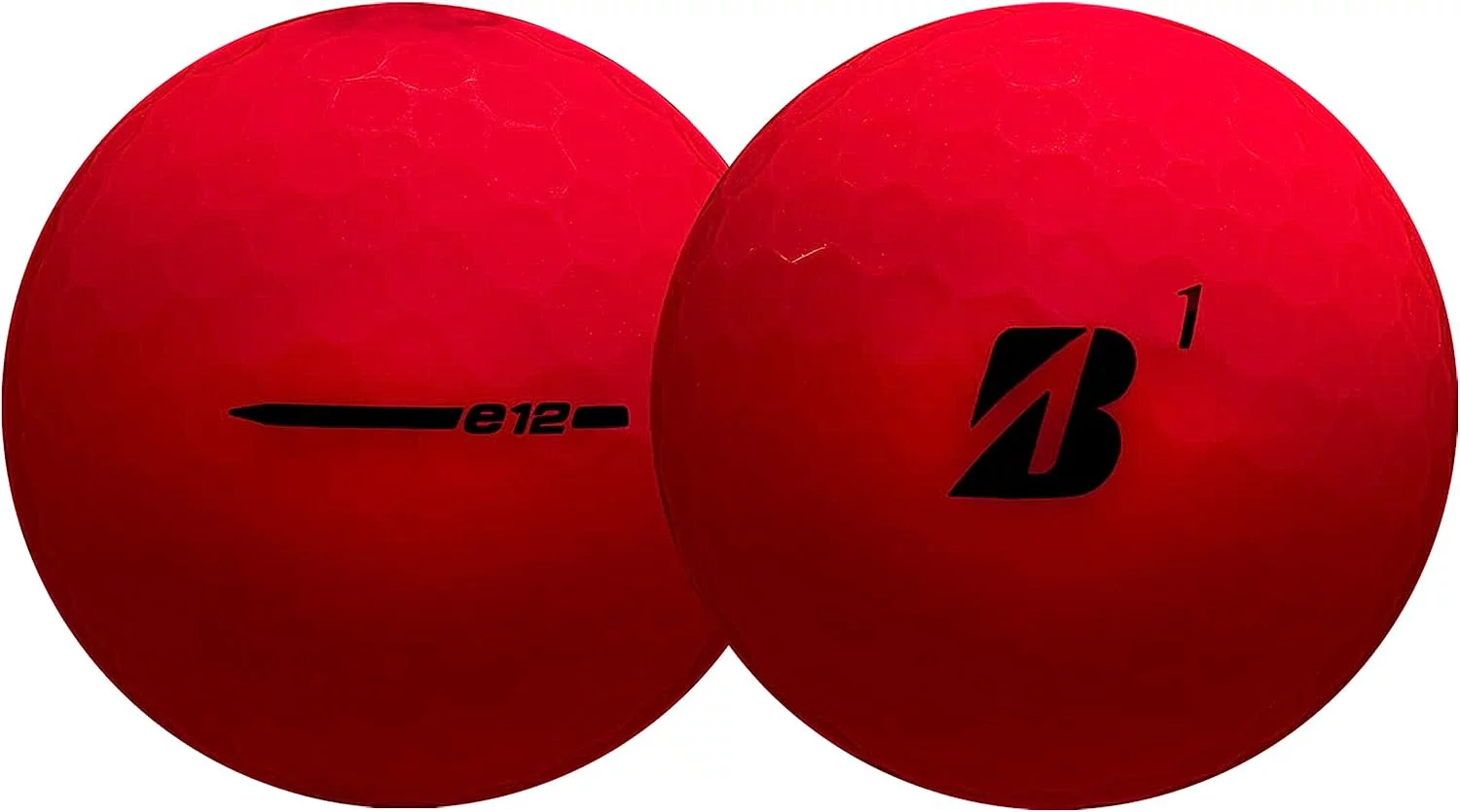 Bridgestone 3CRX6D Bridgestone 2023 e12 Contact Red Golf Ball-Dozen