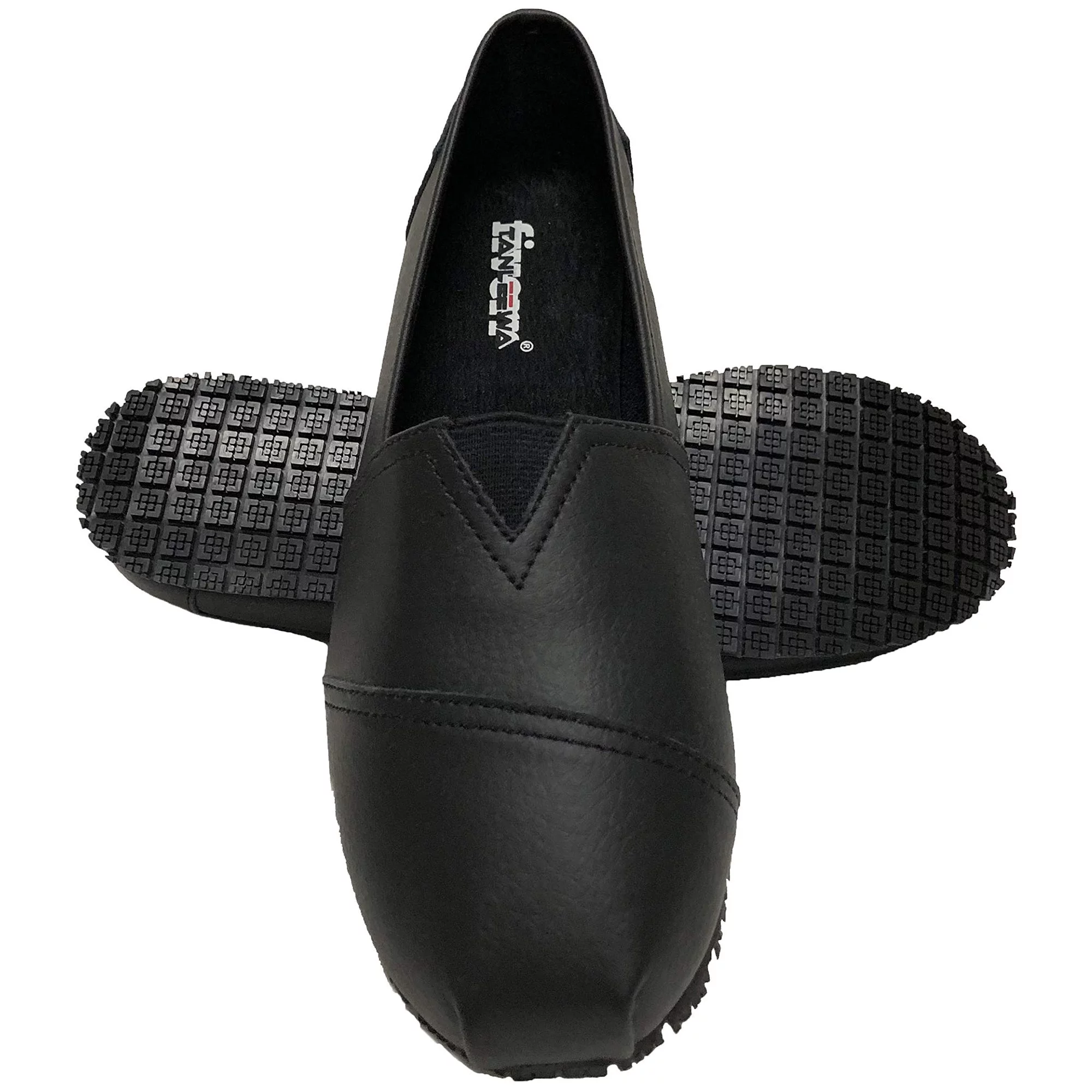 Tanleewa No Slip Womens Restaurant Work Shoes for Food Service Shoe Size 8 Female