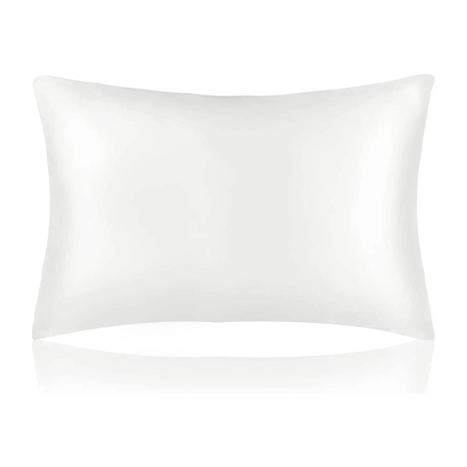 Silk Pillowcase for Hair and Skin Care, Both Sides 19 Momme Mulberry Pure Real Silk Pillow Case Cover with Hidden Zipper, Soft and Smooth for Better Cool Sleep, Standard 20